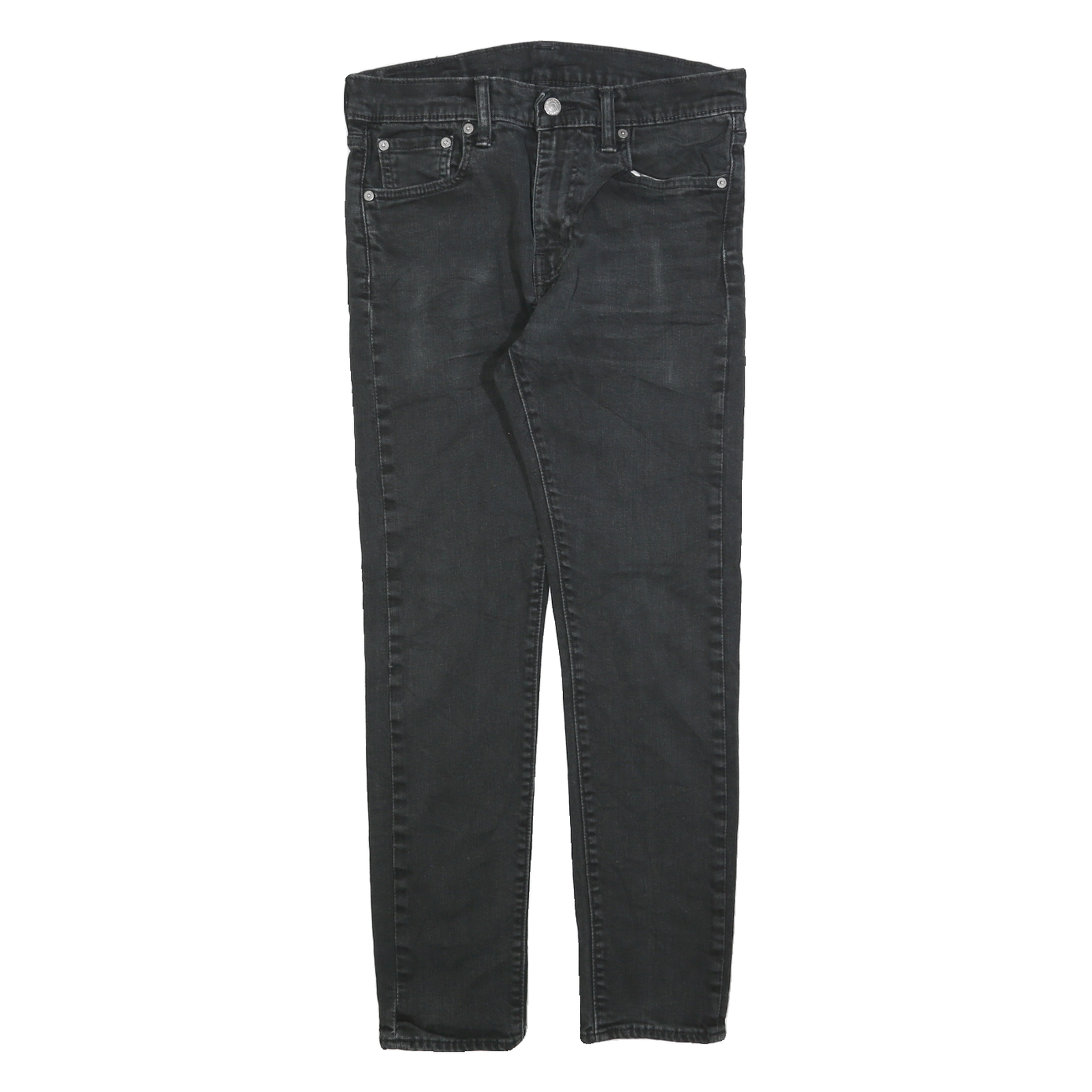 LEVI'S 510 Mens Regular Fit Skinny Denim Dark W30 L27 Zip Closure Jeans Refurbished - N/A refurbished available on Cerqular