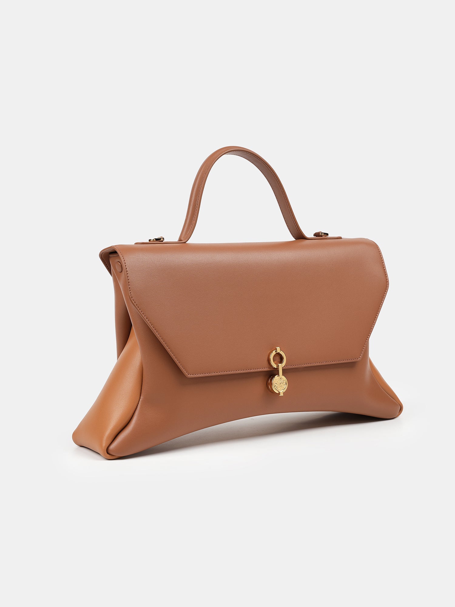 Rococo Corn Leather Bag | Color: Caramel x Tan Refurbished - ONE (assuming it refers to the brand "ONE") refurbished available on Cerqular