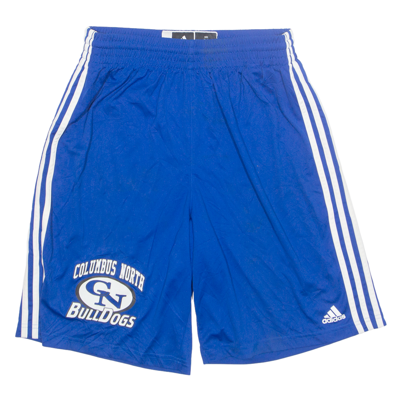 ADIDAS Columbus North Bulldogs Mens Sports Shorts Blue Relaxed M W38 Refurbished - N/A refurbished available on Cerqular