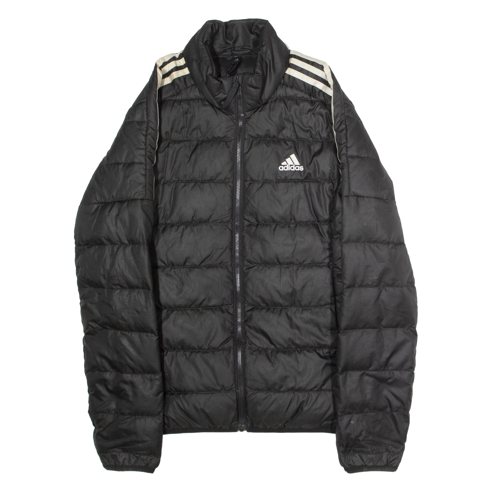 ADIDAS Womens Puffer Jacket Black S Refurbished - N/A refurbished available on Cerqular