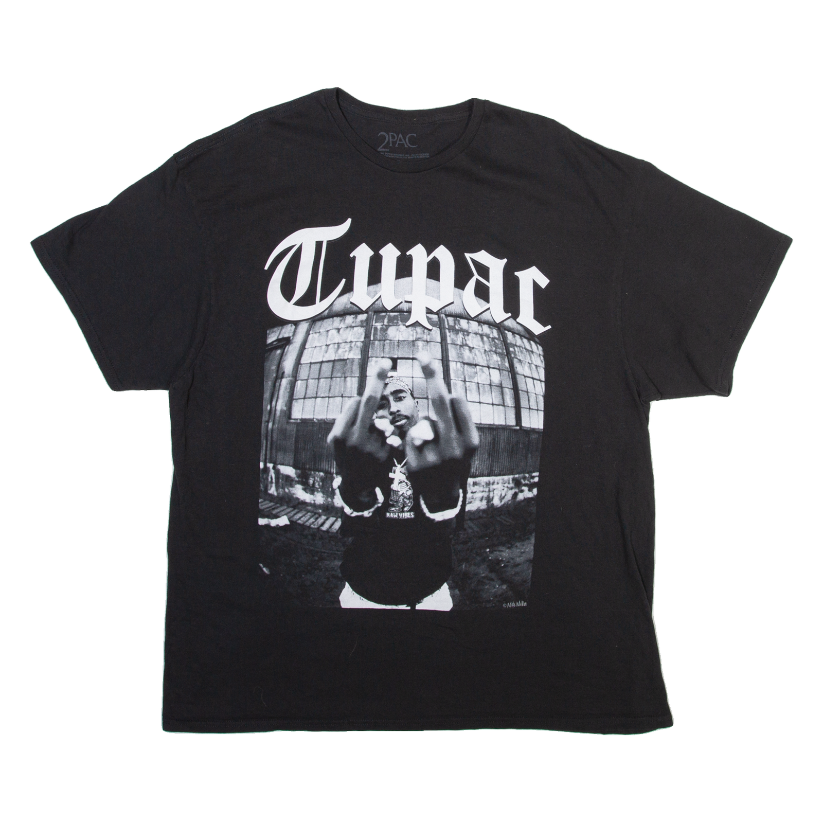 2PAC Mens Band T-Shirt Black 2XL Refurbished - N/A refurbished available on Cerqular