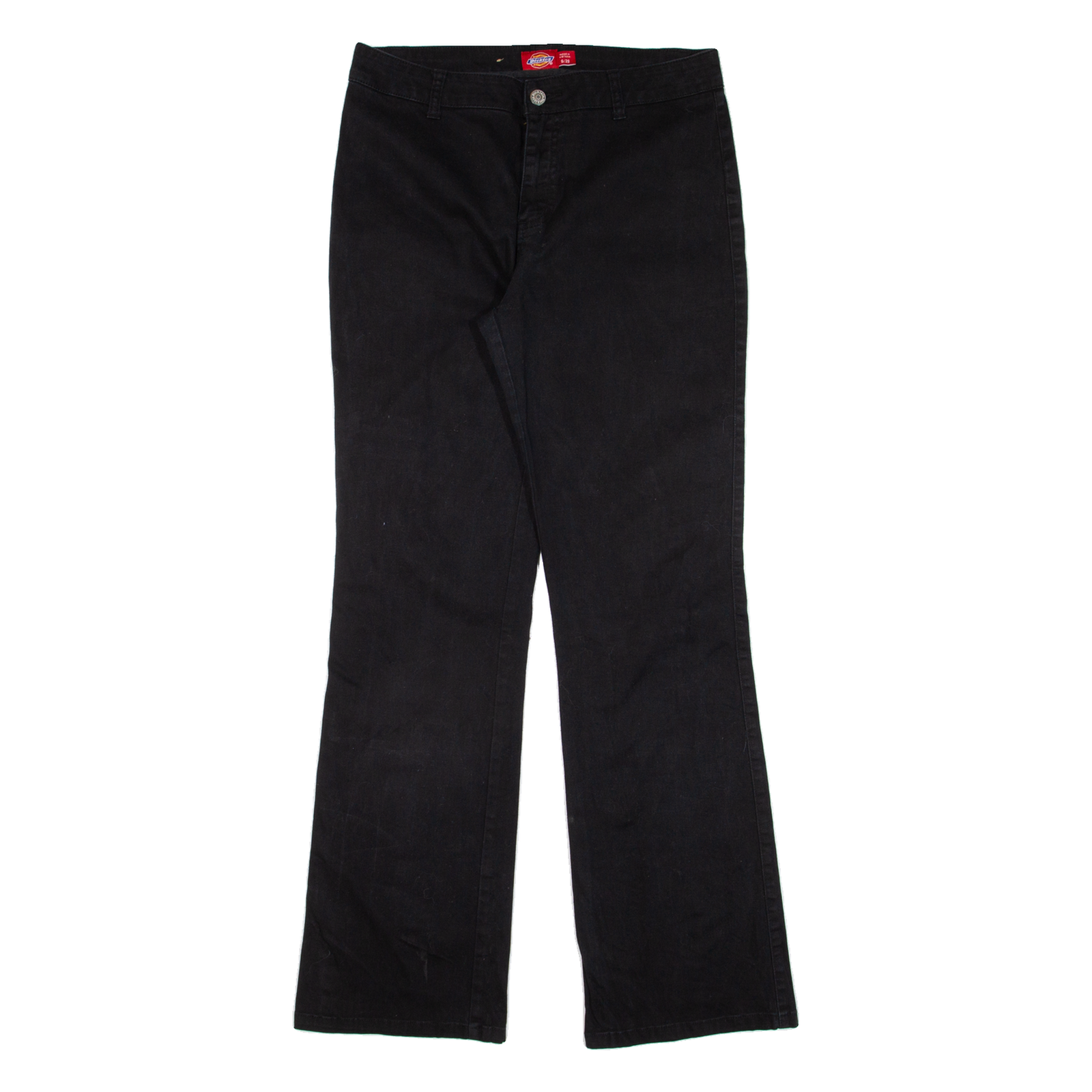 DICKIES Workwear Womens Trousers Black Slim Bootcut W29 L30 Refurbished - N/A refurbished available on Cerqular
