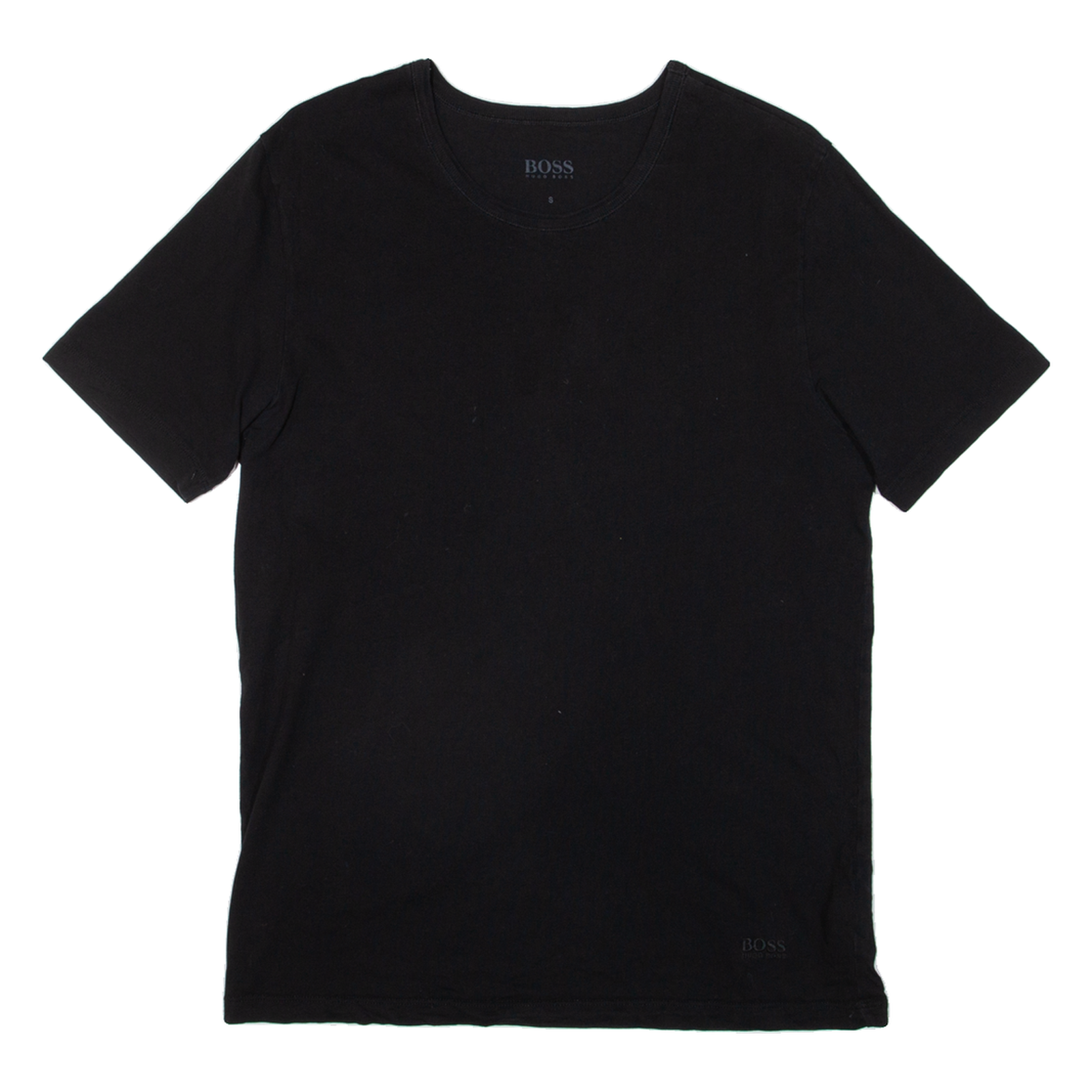 BOSS Mens T-Shirt Black S Refurbished - N/A refurbished available on Cerqular