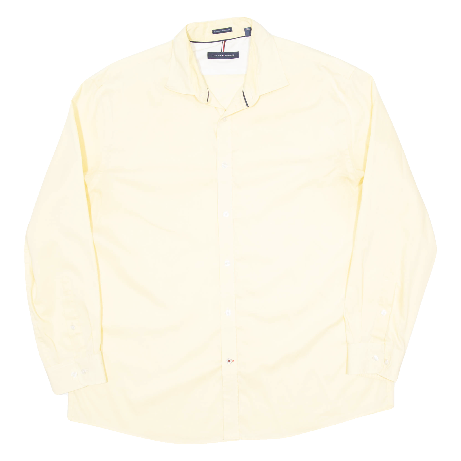 Buy TOMMY HILFIGER Slim Fit Mens Plain Shirt Yellow Long Sleeve XL Refurbished - $31.19 TOMMY HILFIGER Slim Fit Mens Plain Shirt Yellow Long Sleeve XL Refurbished - N/A refurbished available on Cerqular