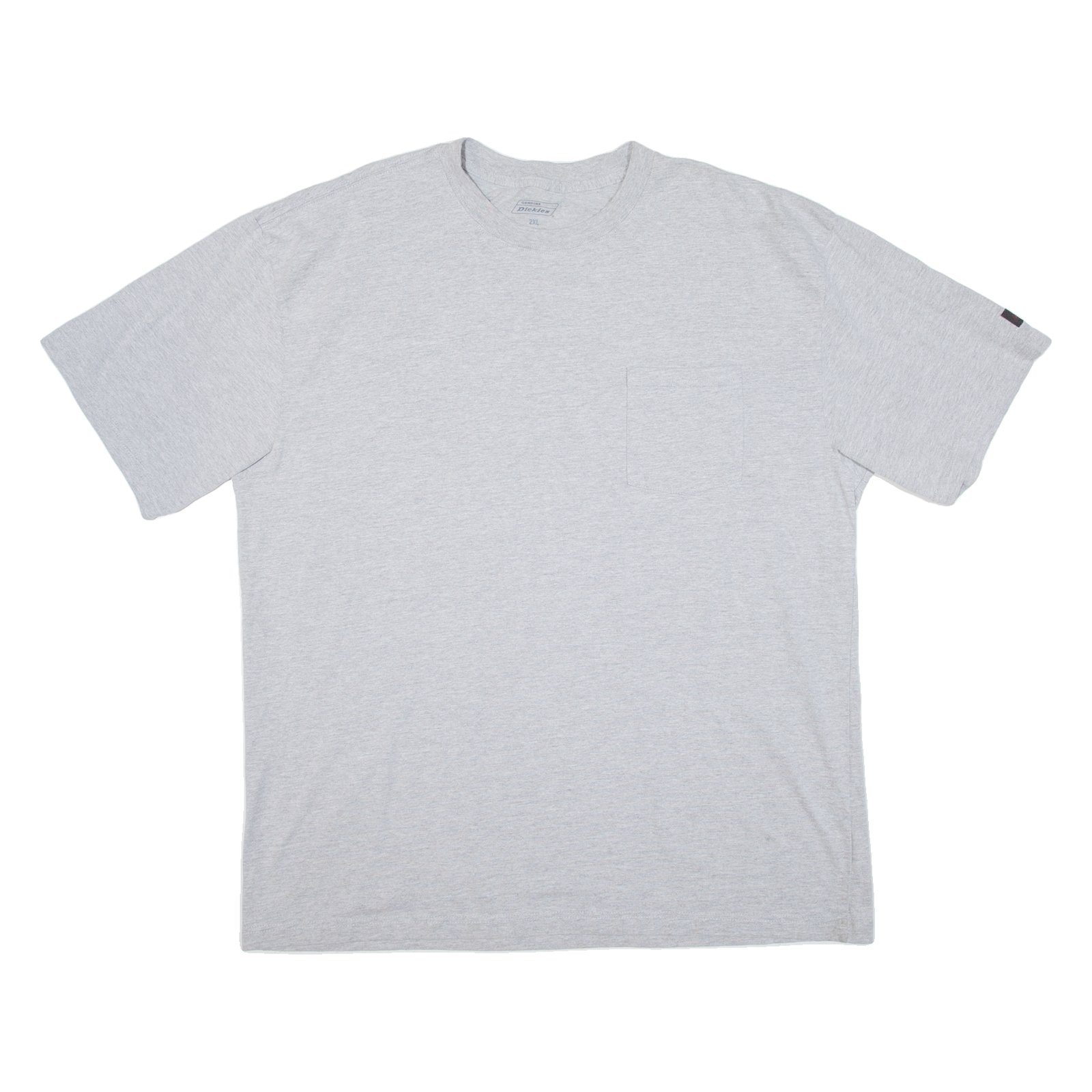 DICKIES Mens T-Shirt Grey 2XL Refurbished - N/A refurbished available on Cerqular