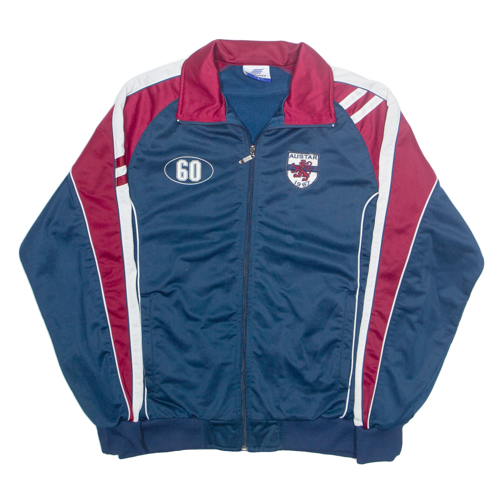 AUSTAR Mens Track Jacket Blue L Refurbished - N/A refurbished available on Cerqular