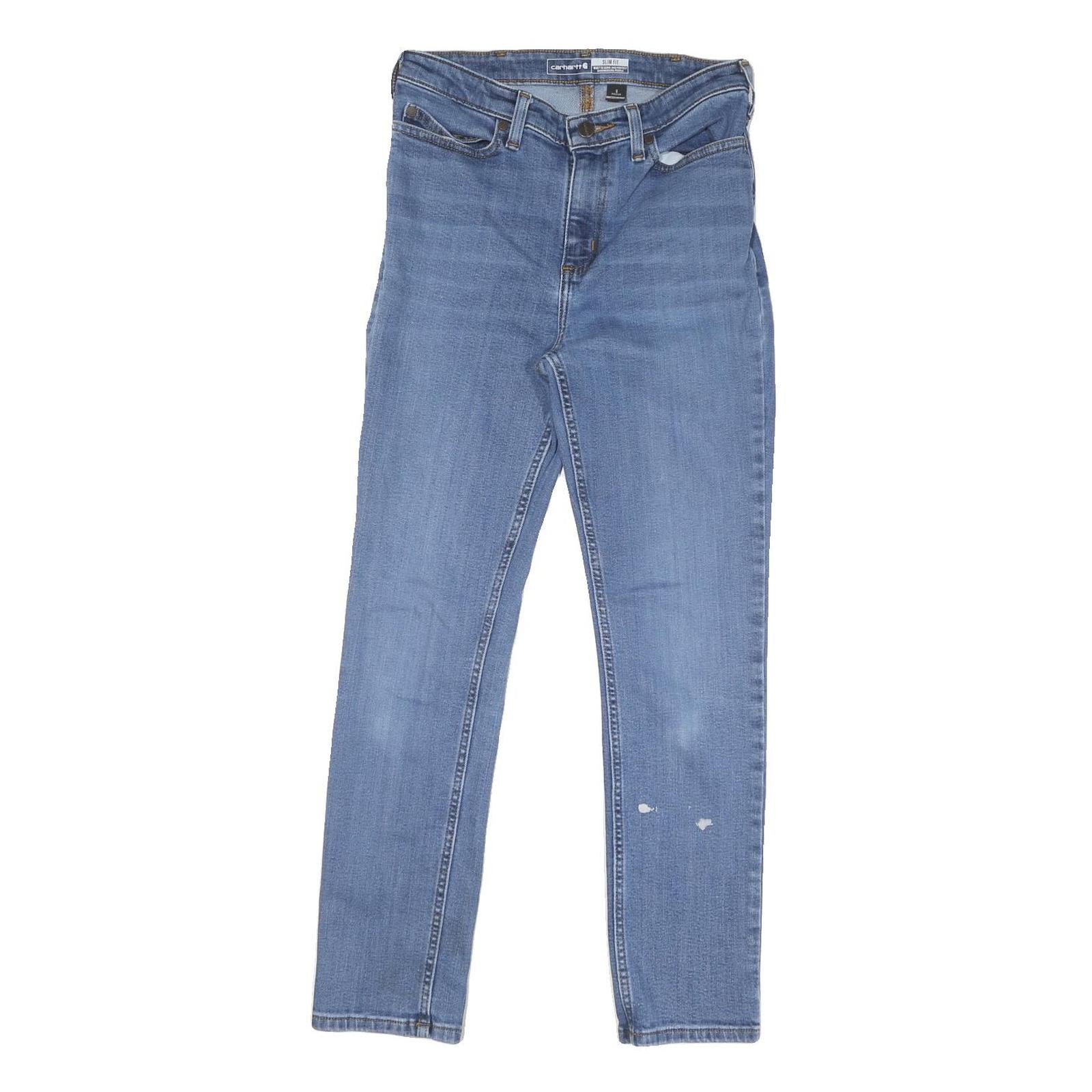 CARHARTT Mens Jeans Blue Regular Straight Denim Medium W28 L28 Casual Workwear Refurbished - N/A refurbished available on Cerqular