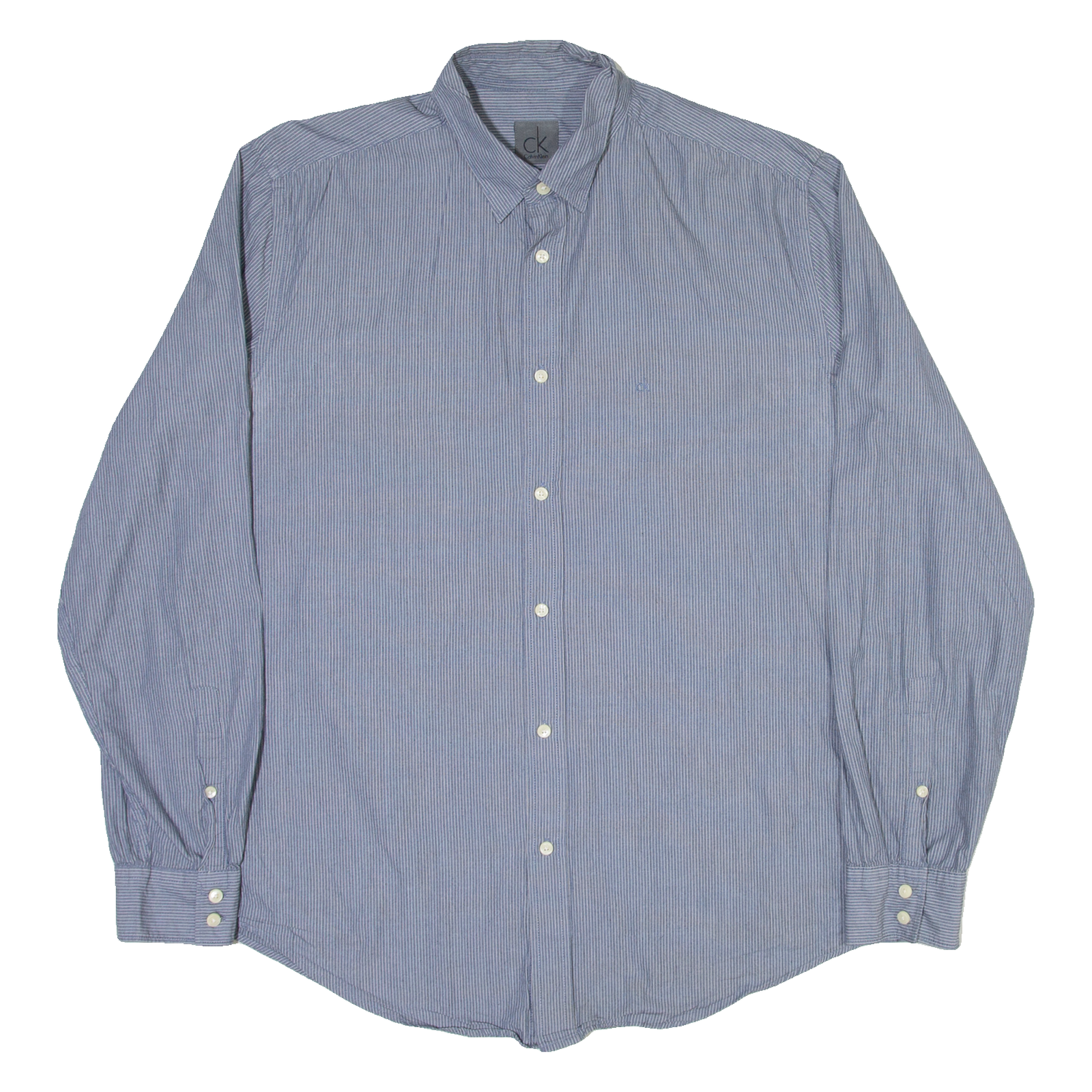 Buy CALVIN KLEIN Mens Shirt Blue Striped Long Sleeve L Refurbished - $28.59 CALVIN KLEIN Mens Shirt Blue Striped Long Sleeve L Refurbished - N/A refurbished available on Cerqular