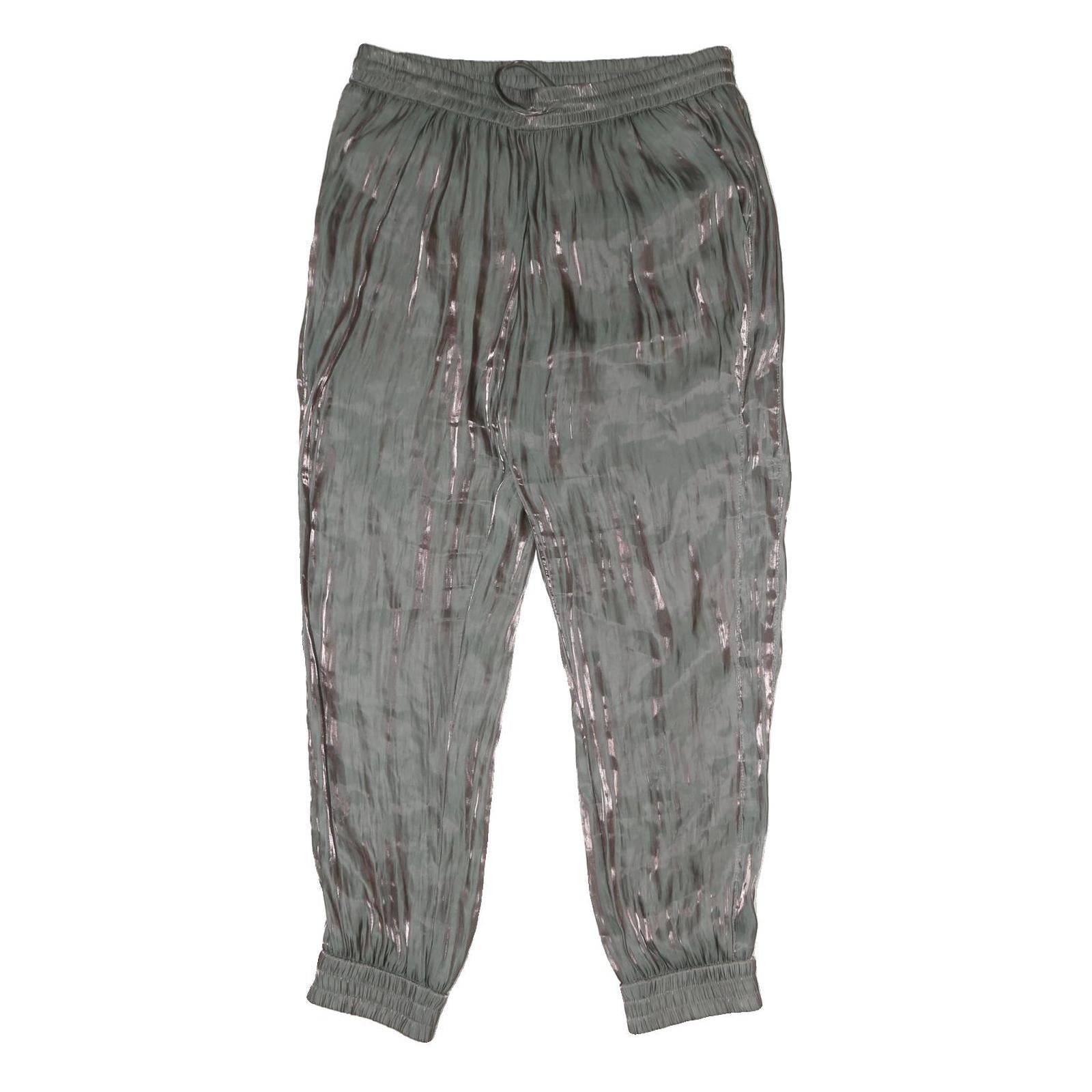MARC CAIN Womens Joggers Grey M W32 L28 Relaxed Tapered Drawstring Waist Refurbished - N/A refurbished available on Cerqular