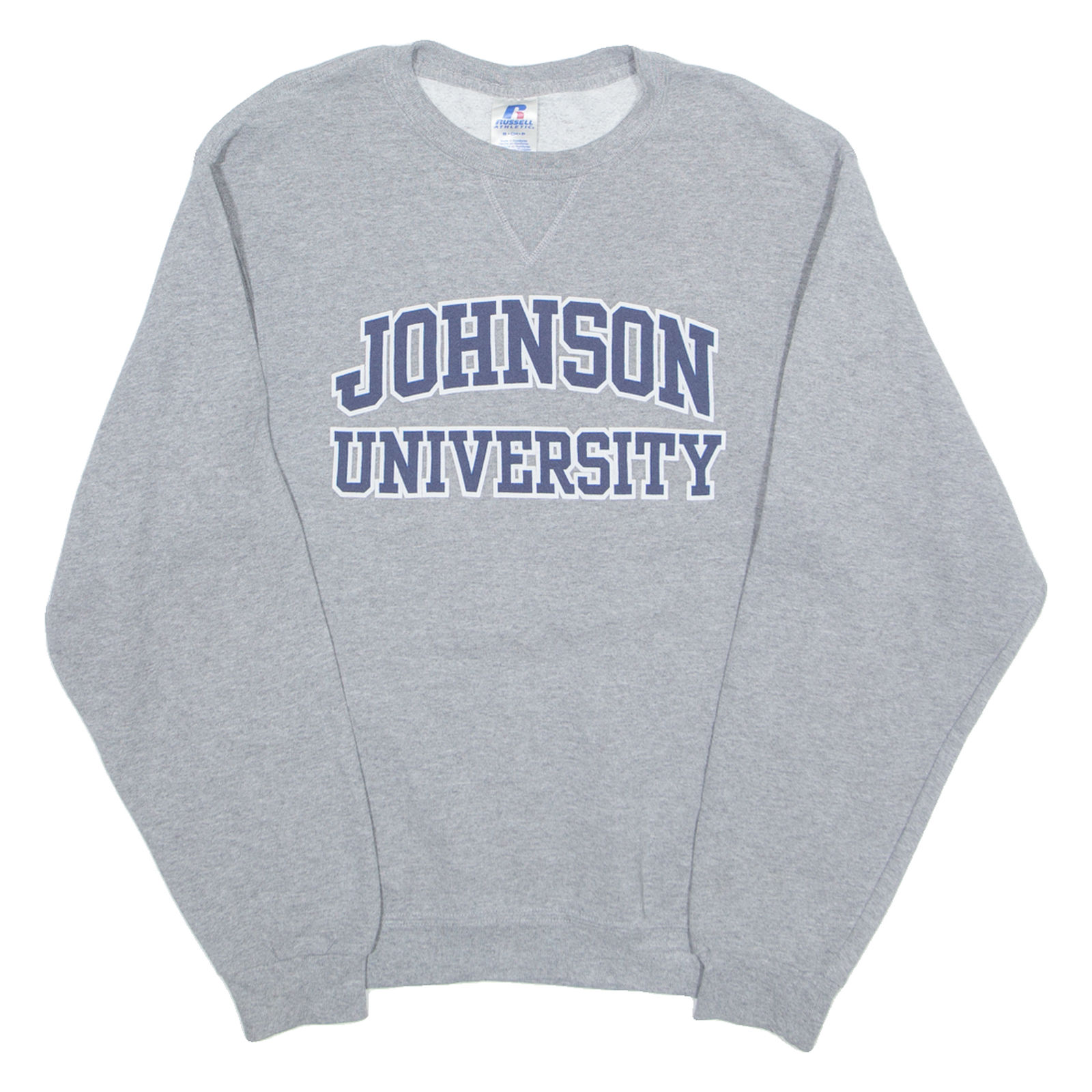 Buy RUSSELL ATHLETIC Johnson University Mens Sweatshirt Grey USA S Refurbished - $28.59 RUSSELL ATHLETIC Johnson University Mens Sweatshirt Grey USA S Refurbished - N/A refurbished available on Cerqular