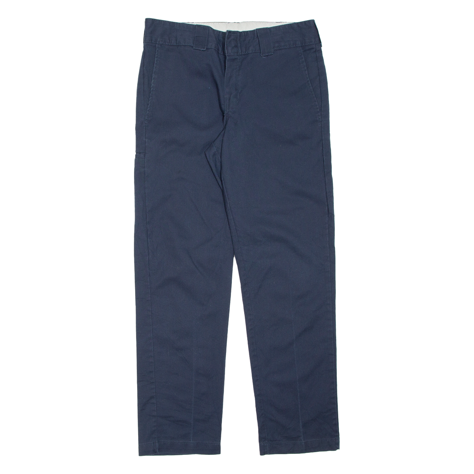 DICKIES Chino Mens Trousers Blue Regular Straight W30 L30 Refurbished - N/A refurbished available on Cerqular