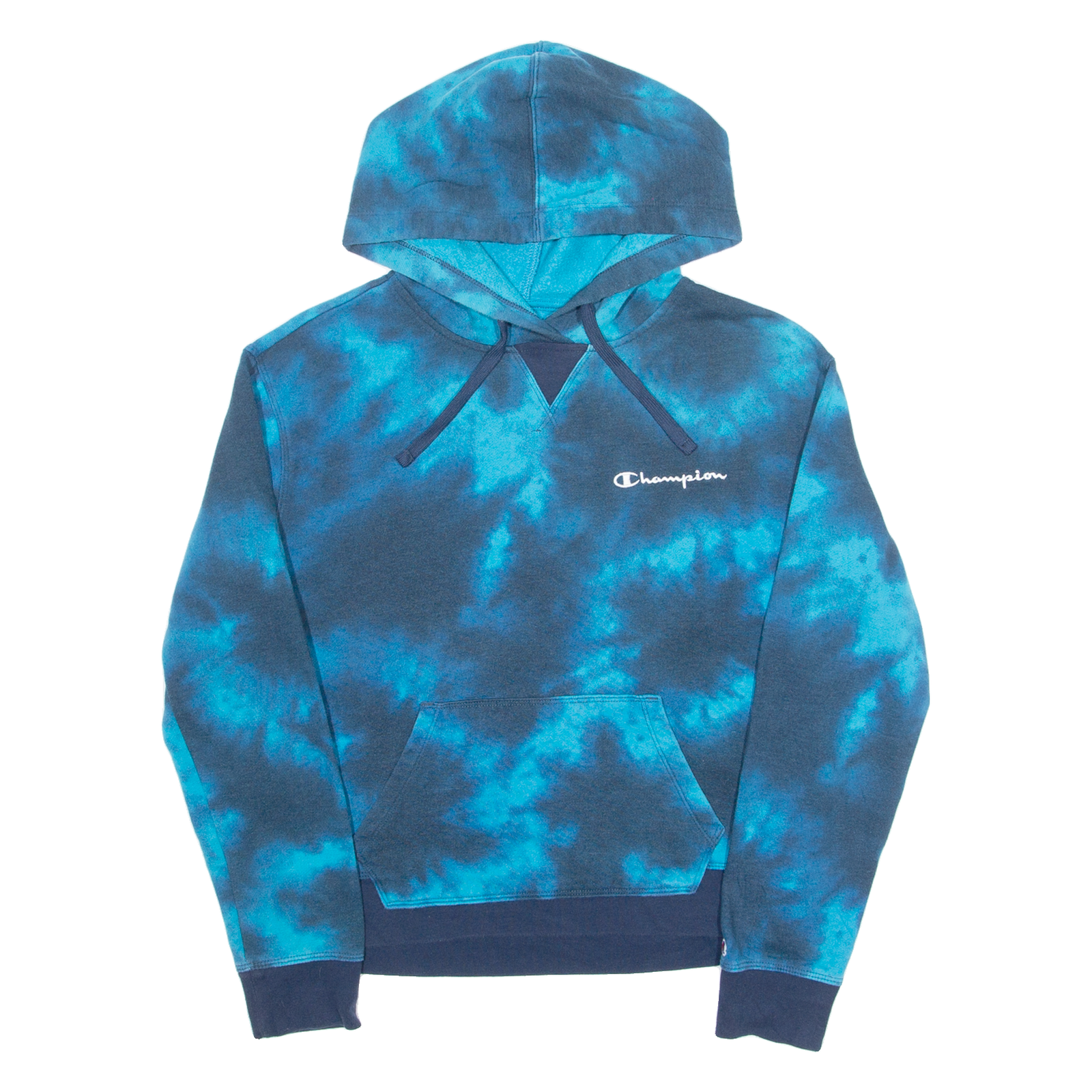 CHAMPION Tie-Dye Mens Blue Hoodie M Refurbished - N/A refurbished available on Cerqular