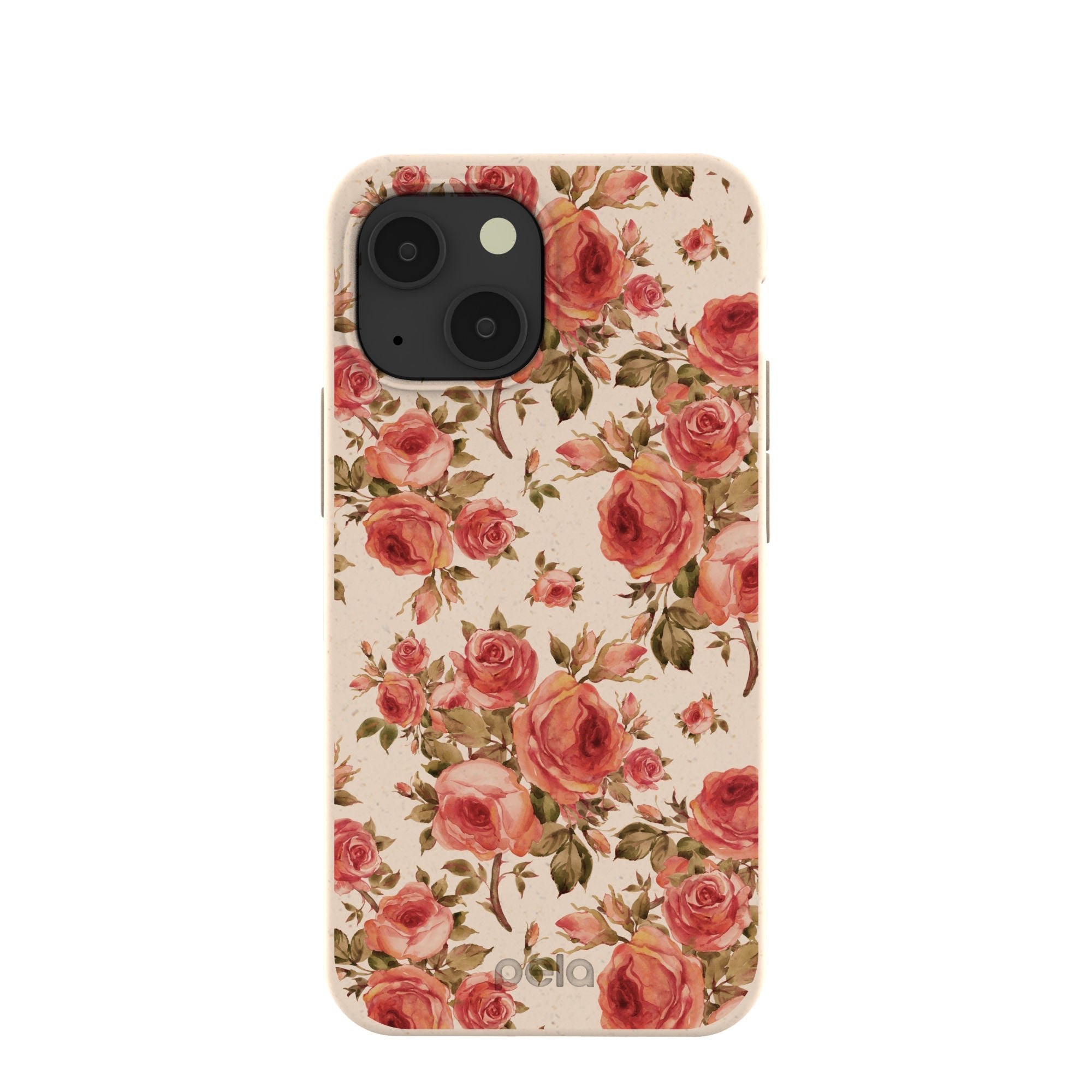 Seashell Rose Garden iPhone 13 Mini Case Refurbished - Pela Case refurbished available on Cerqular
