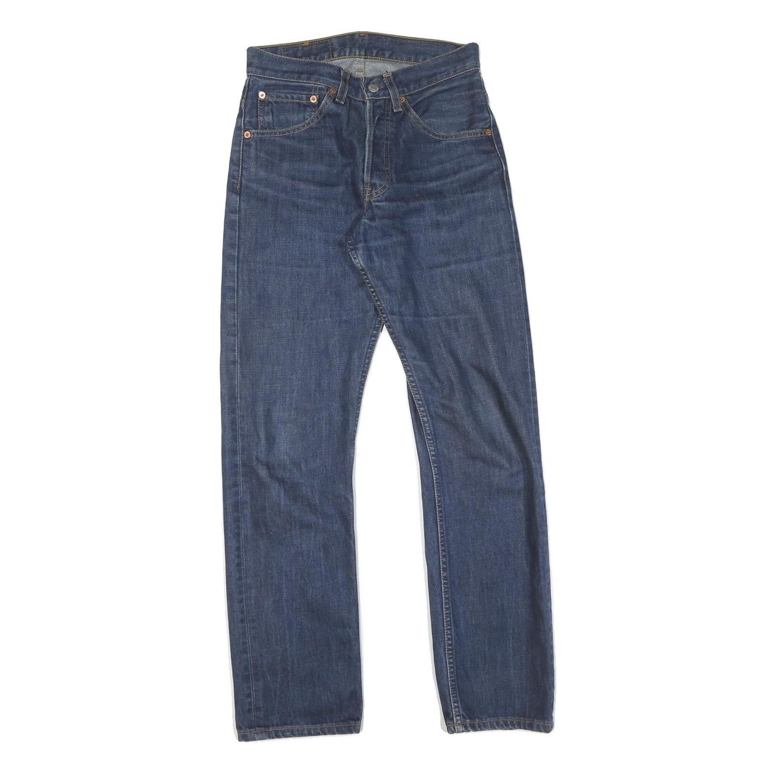 LEVI'S Mens Jeans Blue Regular Straight Denim W28 L30 Classic Casual Refurbished - N/A refurbished available on Cerqular