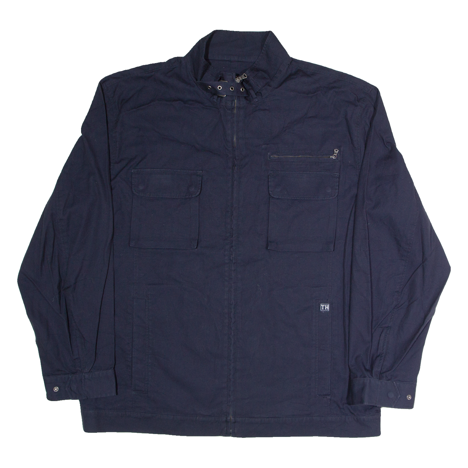 TOMMY HILFIGER Mens Workwear Jacket Blue 2XL Refurbished - N/A refurbished available on Cerqular