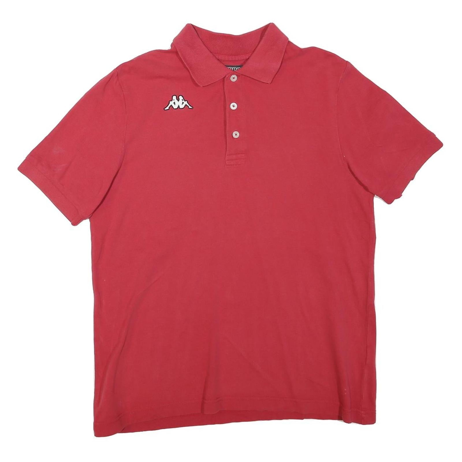 Buy KAPPA Mens Red Polo Shirt Short Sleeve Cotton Blend M Casual Sports Logo Refurbished - $27.29 KAPPA Mens Red Polo Shirt Short Sleeve Cotton Blend M Casual Sports Logo Refurbished - N/A refurbished available on Cerqular
