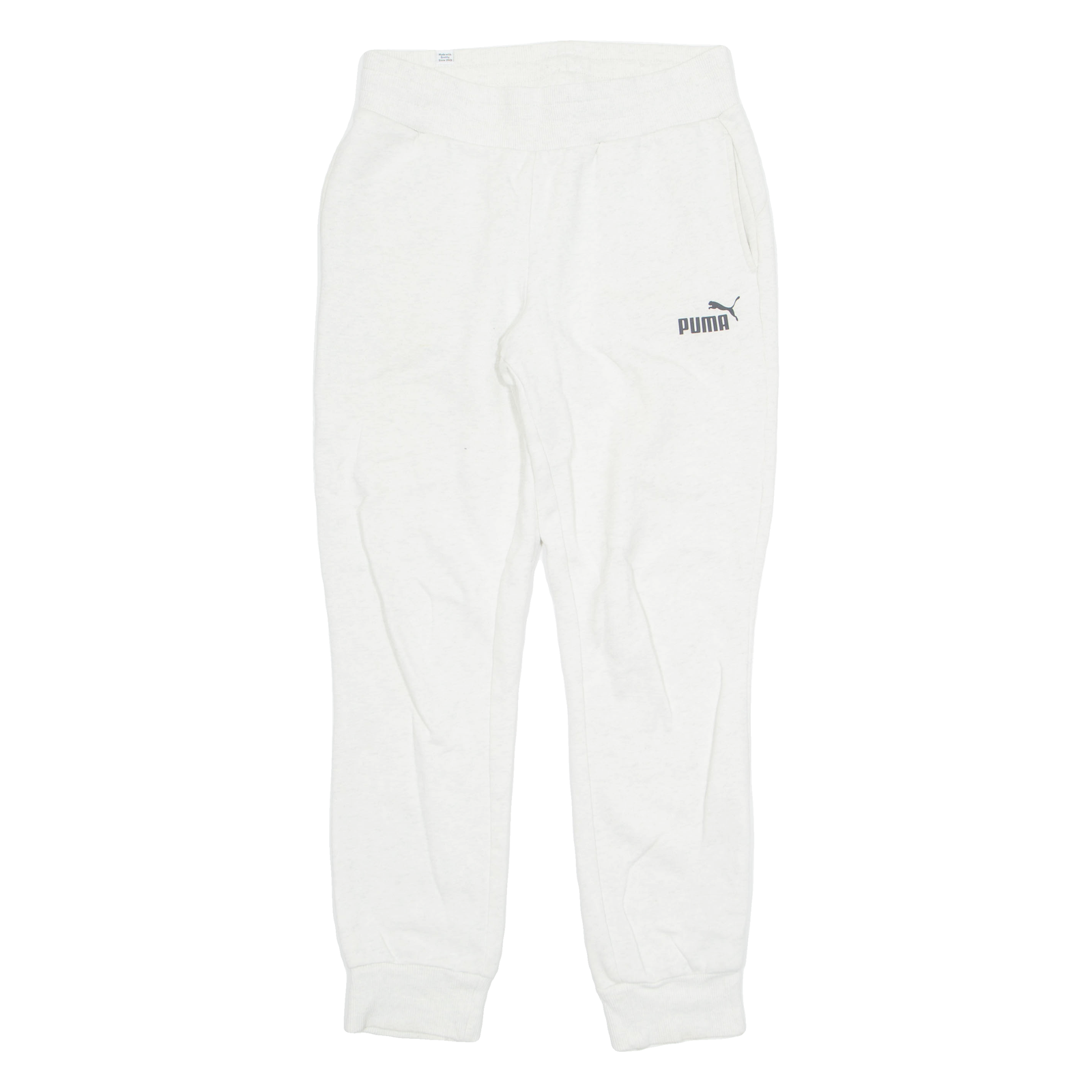 PUMA Womens Joggers Cream Tapered UK 8 W28 L28 Refurbished - N/A refurbished available on Cerqular