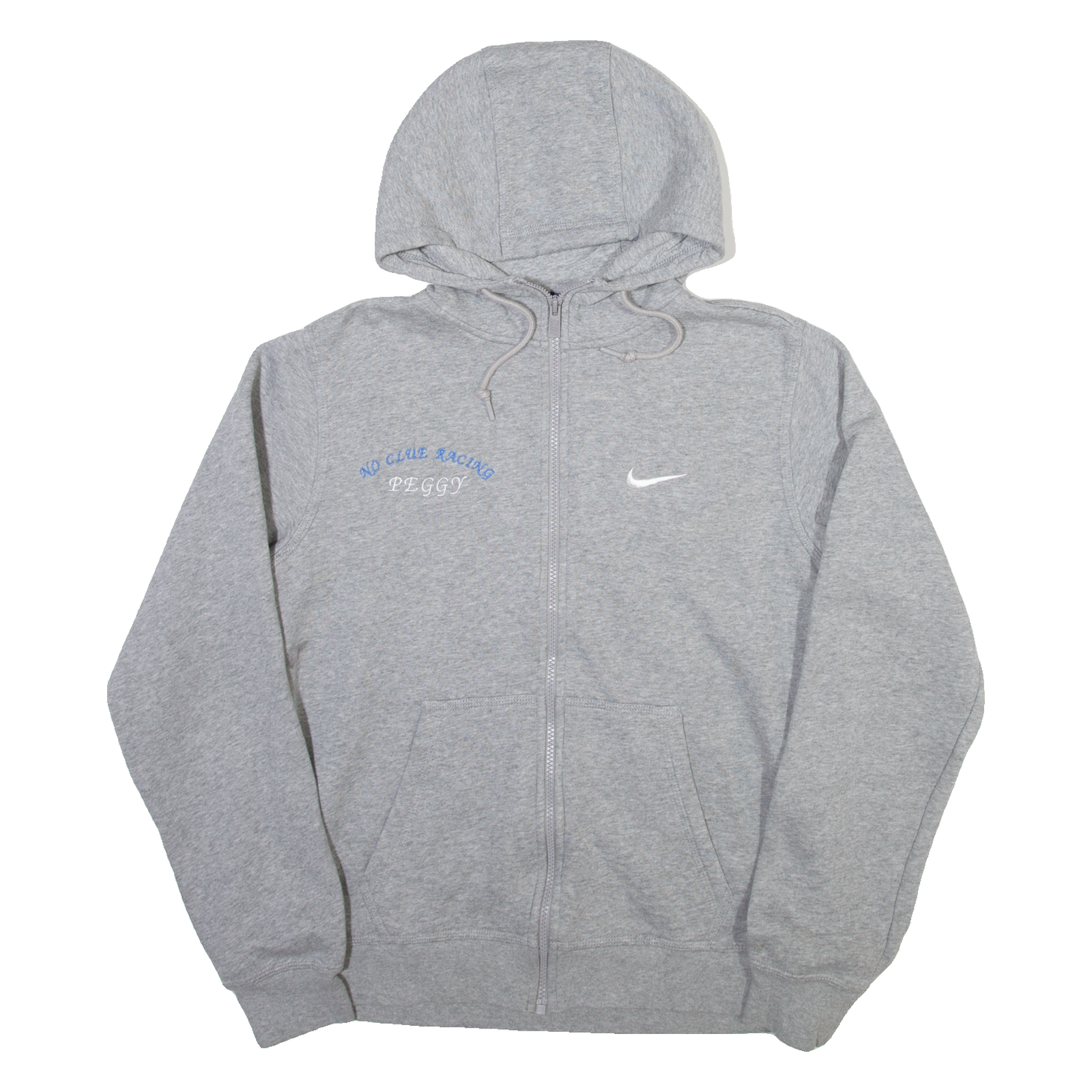 NIKE Mens Grey Hoodie Full Zip S Refurbished - N/A refurbished available on Cerqular