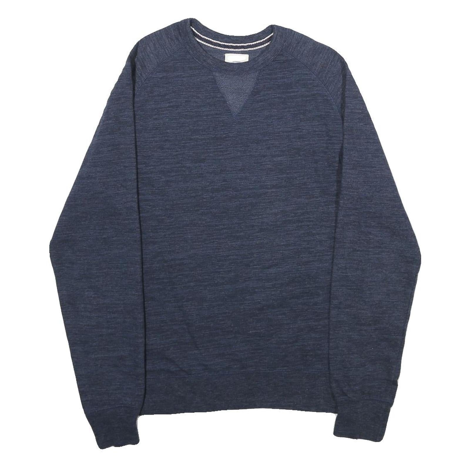 CHAMPION Mens Blue Crew Neck S Cotton Blend Pullover Sweatshirt Casual Refurbished - N/A refurbished available on Cerqular