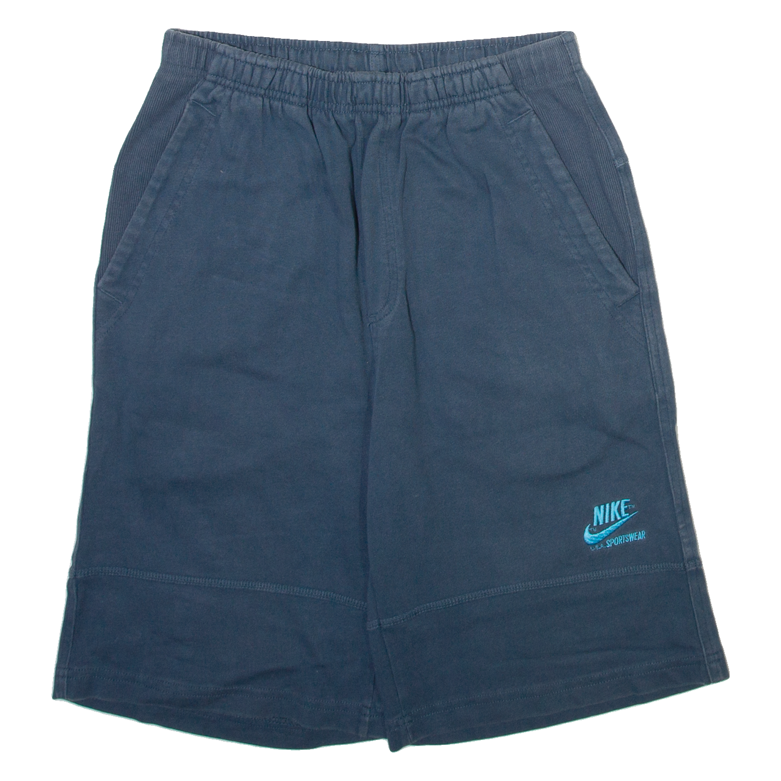 NIKE Mens Casual Shorts Blue S W26 Refurbished - N/A refurbished available on Cerqular