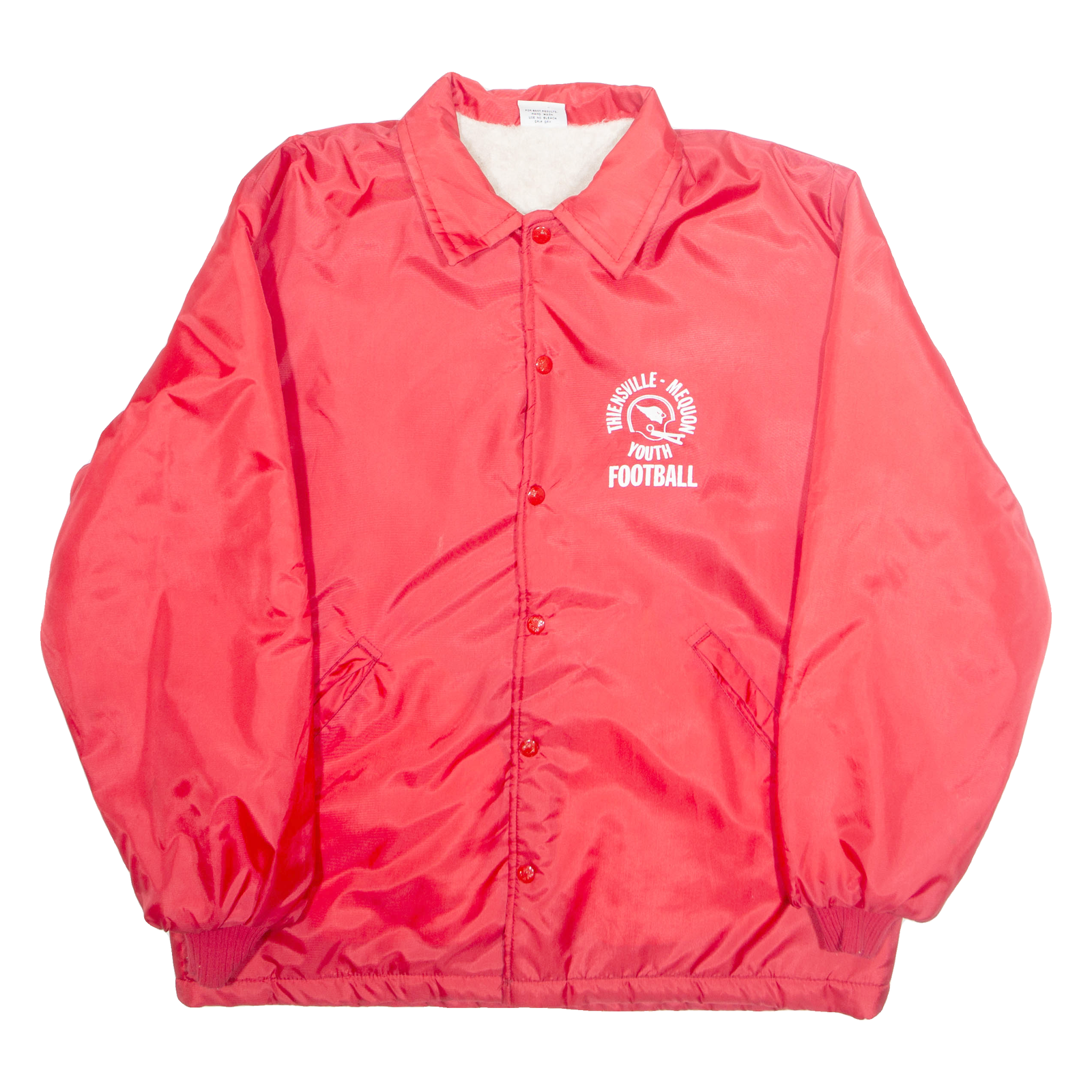 BIRDIE Mens Jacket Red Nylon L Refurbished - N/A refurbished available on Cerqular
