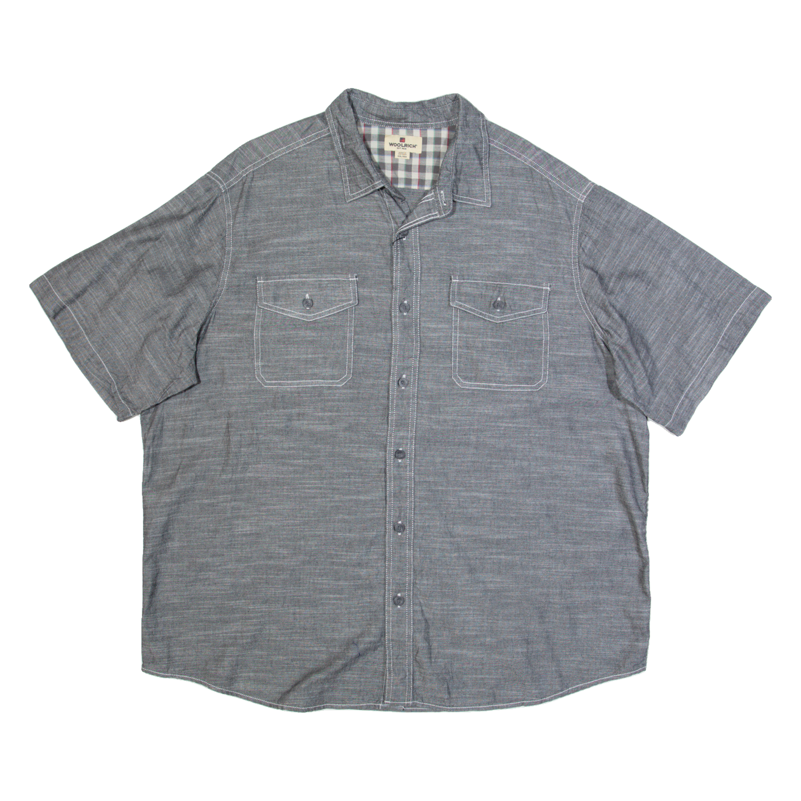 Buy WOOLRICH Mens Plain Shirt Grey 2XL Refurbished - $50.69 WOOLRICH Mens Plain Shirt Grey 2XL Refurbished - N/A refurbished available on Cerqular