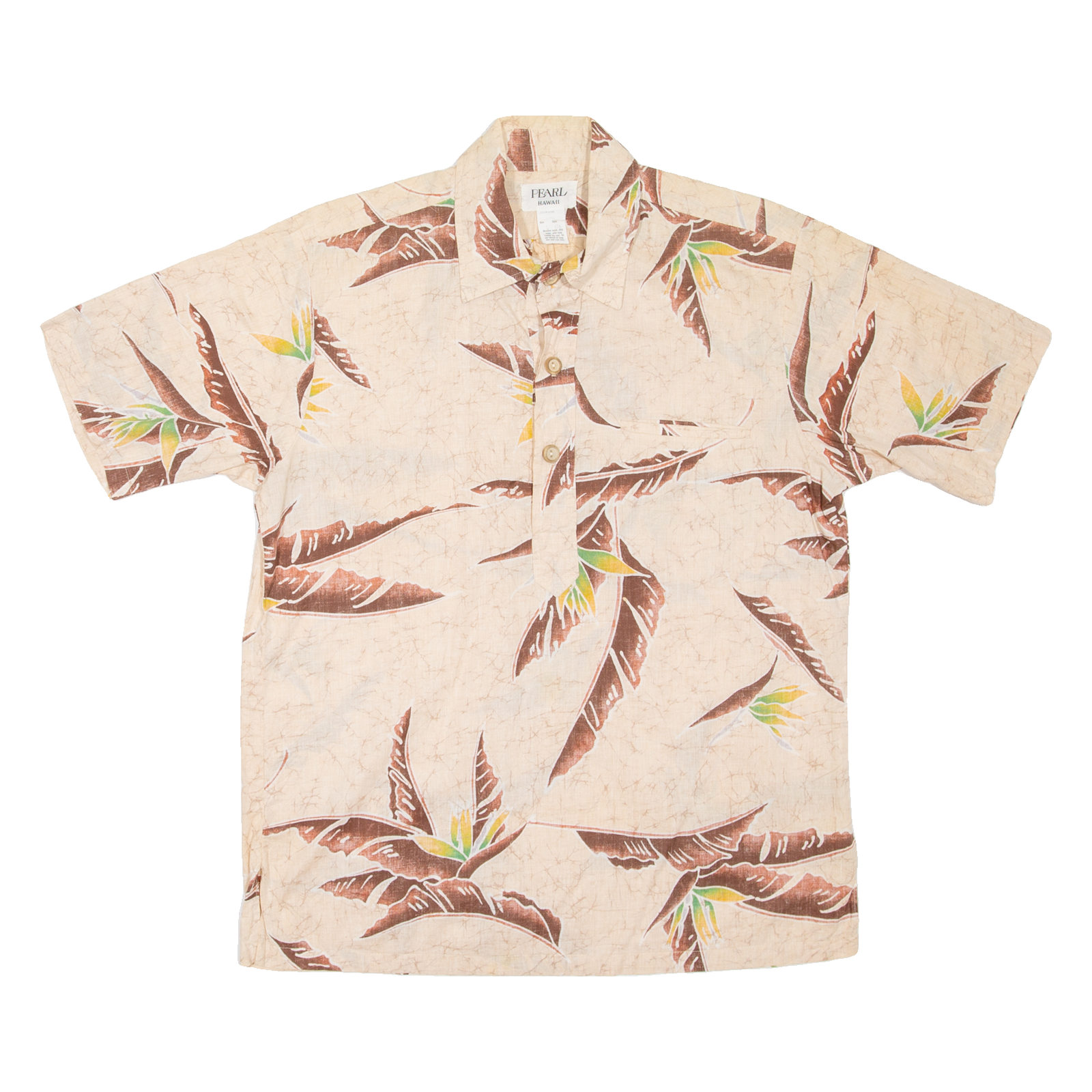 PEARL Mens Hawaiian Shirt Pink Floral L Refurbished - N/A refurbished available on Cerqular
