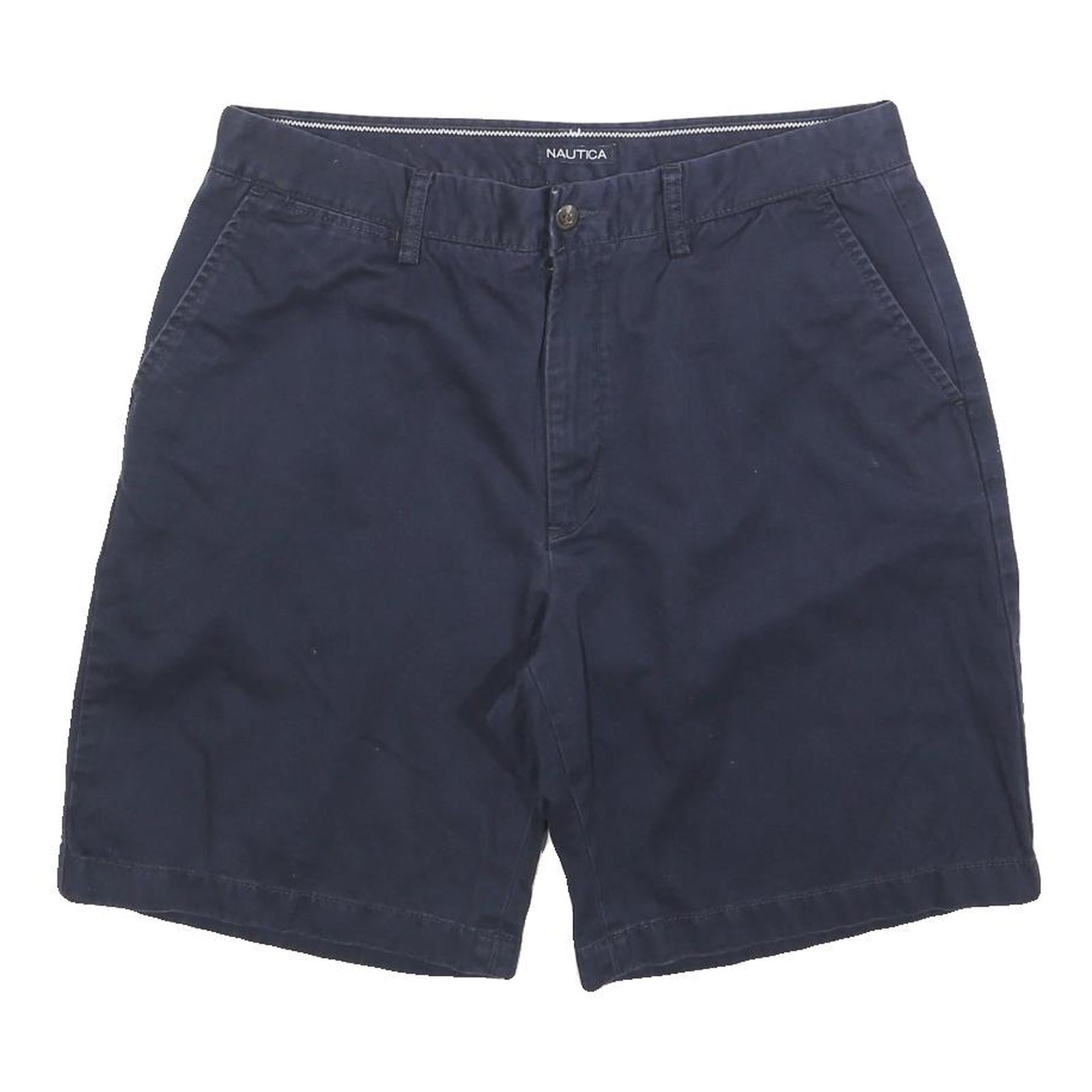 Buy NAUTICA Mens Shorts Blue Casual Plain M W34 Cotton Blend Comfortable Style Refurbished - $25.99 NAUTICA Mens Shorts Blue Casual Plain M W34 Cotton Blend Comfortable Style Refurbished - N/A refurbished available on Cerqular