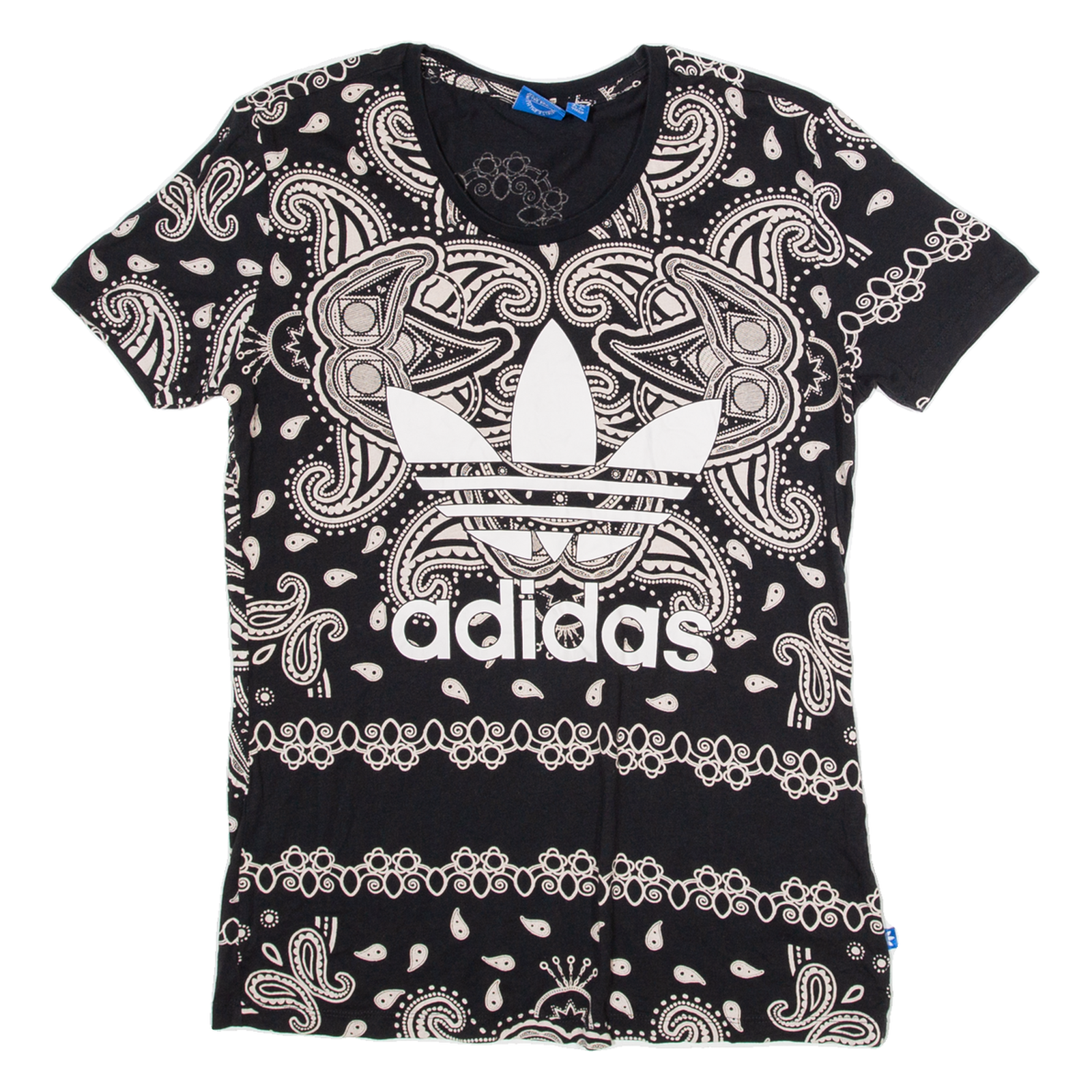 ADIDAS Womens T-Shirt Black UK 8 Refurbished - N/A refurbished available on Cerqular