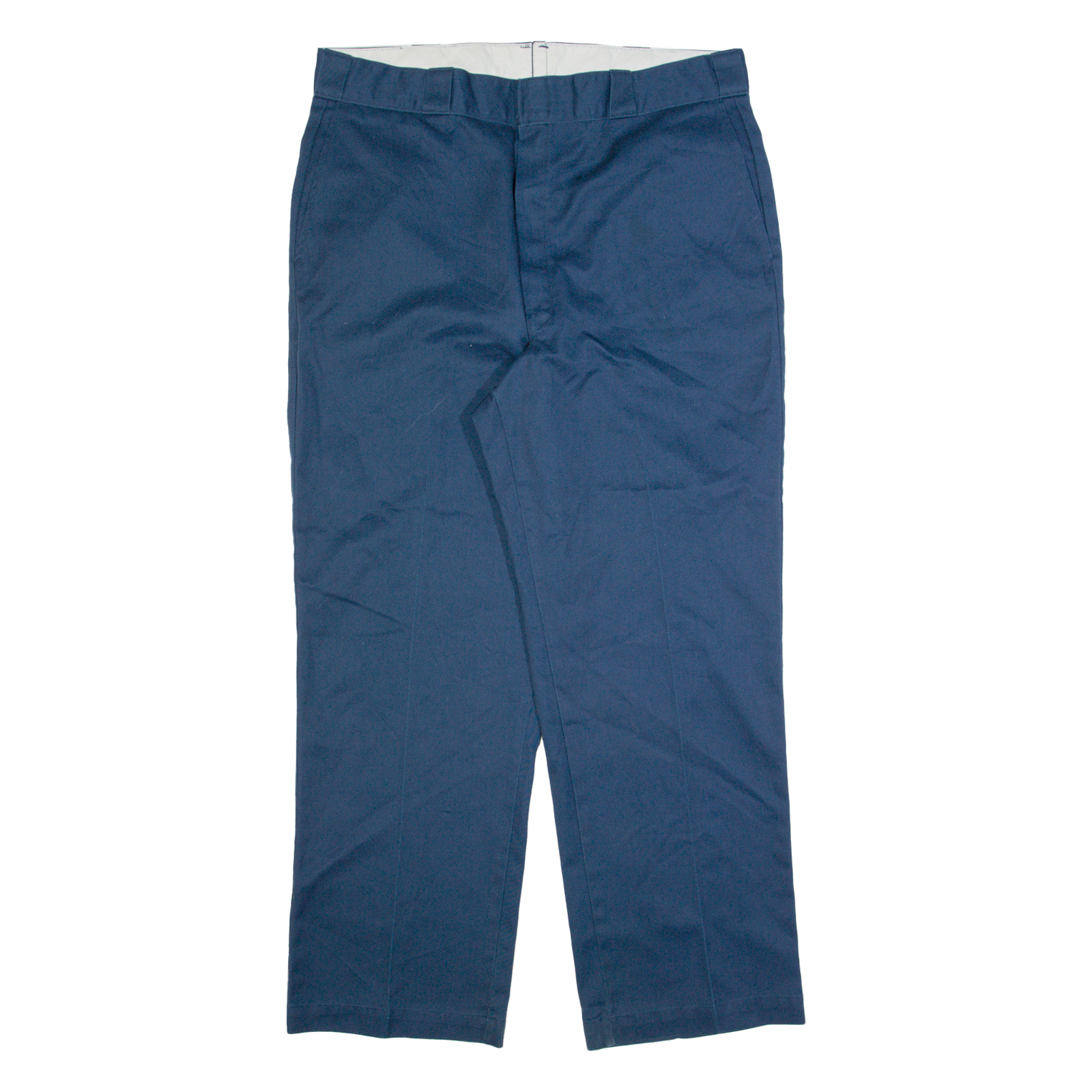 DICKIES Workwear Mens Trousers Blue Regular Straight W36 L29 Refurbished - N/A refurbished available on Cerqular
