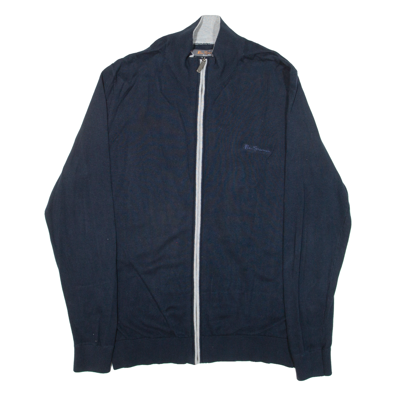 Buy BEN SHERMAN Mens Track Jacket Blue Knit L Refurbished - $36.39 BEN SHERMAN Mens Track Jacket Blue Knit L Refurbished - N/A refurbished available on Cerqular