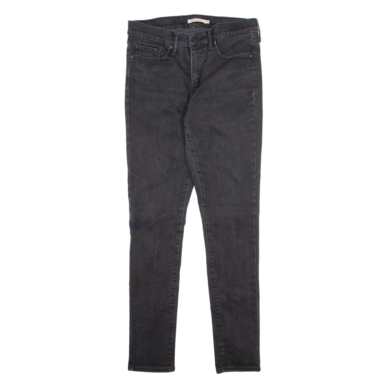 LEVI'S Womens Jeans Black Slim Skinny W30 L28 Refurbished - N/A refurbished available on Cerqular