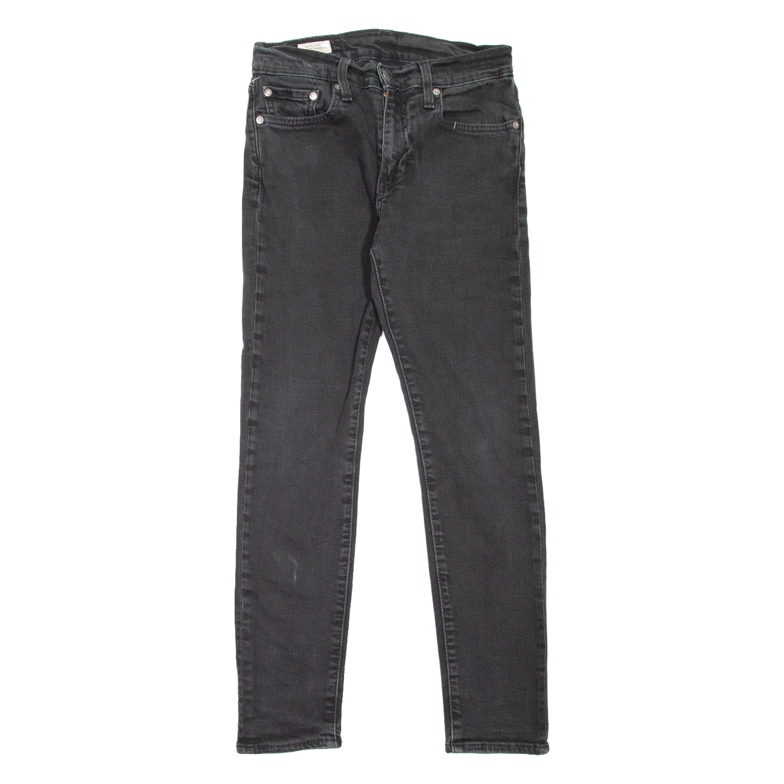 LEVI'S 512 BIG E Jeans Mens Black Slim Tapered W27 L30 Refurbished - N/A refurbished available on Cerqular