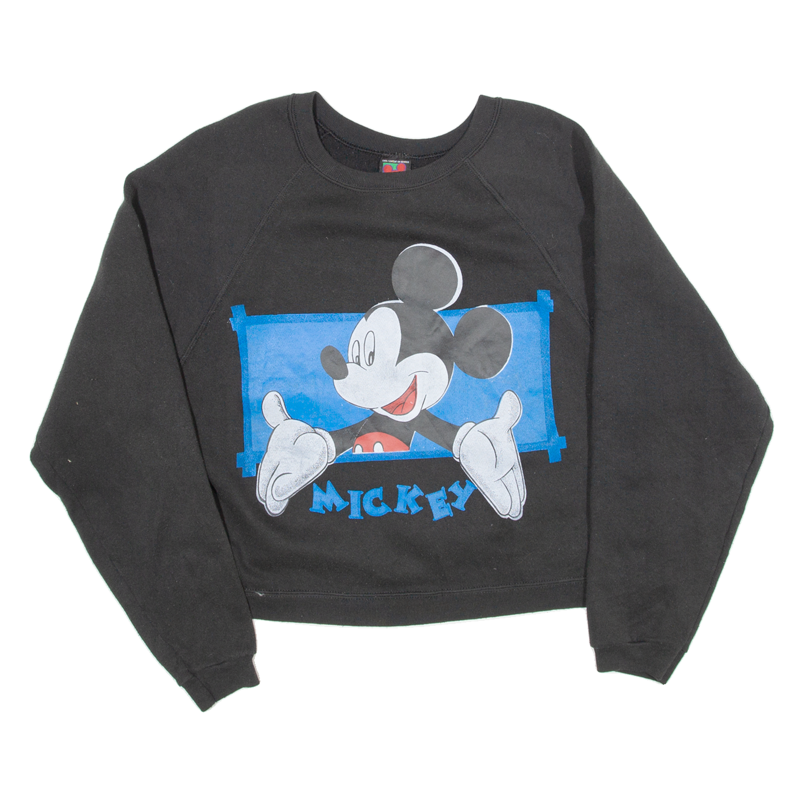 Mickey Mouse Womens Sweatshirt Black L Refurbished - N/A refurbished available on Cerqular