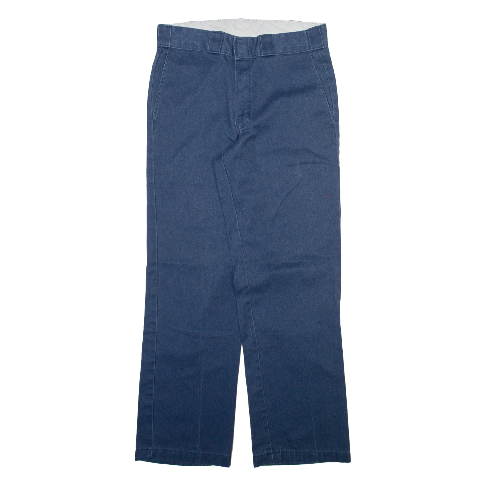 DICKIES Mens Trousers Blue Regular Straight W30 L30 Refurbished - N/A refurbished available on Cerqular
