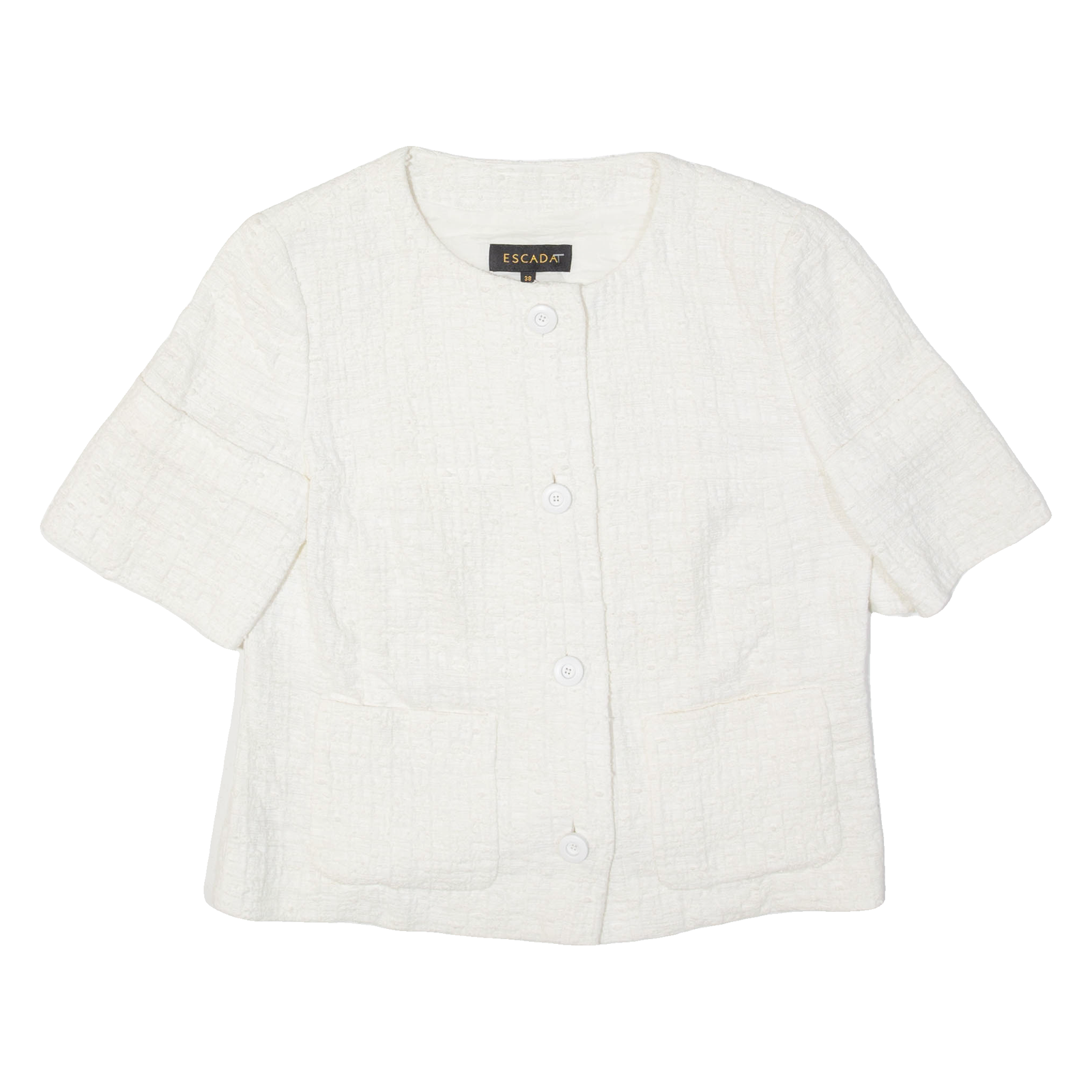 ESCADA Womens Jacket White S Refurbished - N/A refurbished available on Cerqular