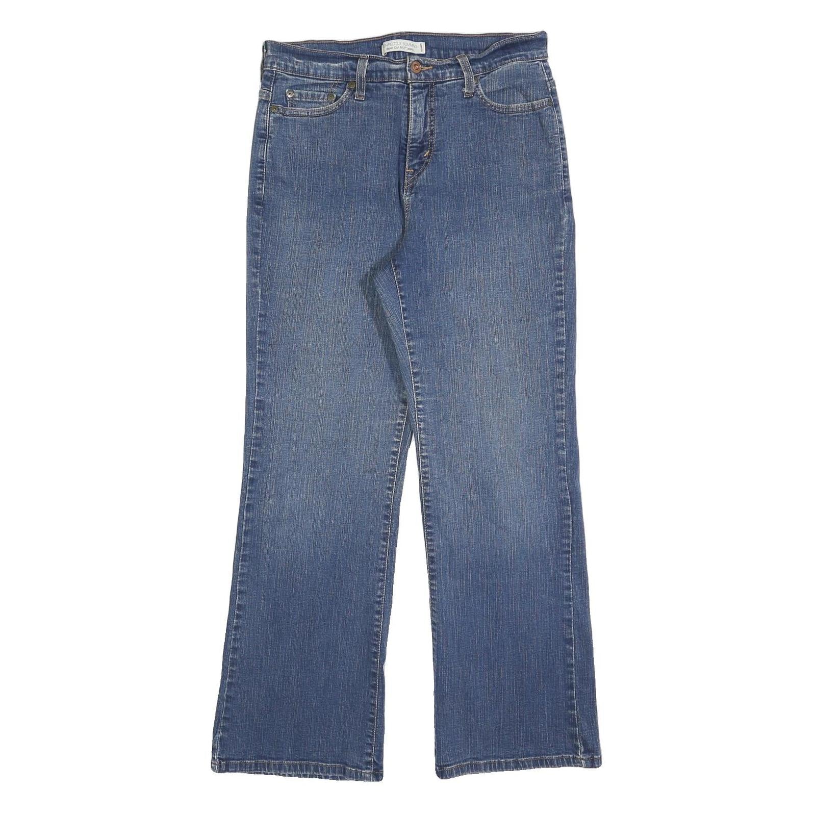 LEVI'S 512 Bootcut Womens Blue Regular Denim Medium W30 L30 Jeans Zip Closure Refurbished - N/A refurbished available on Cerqular