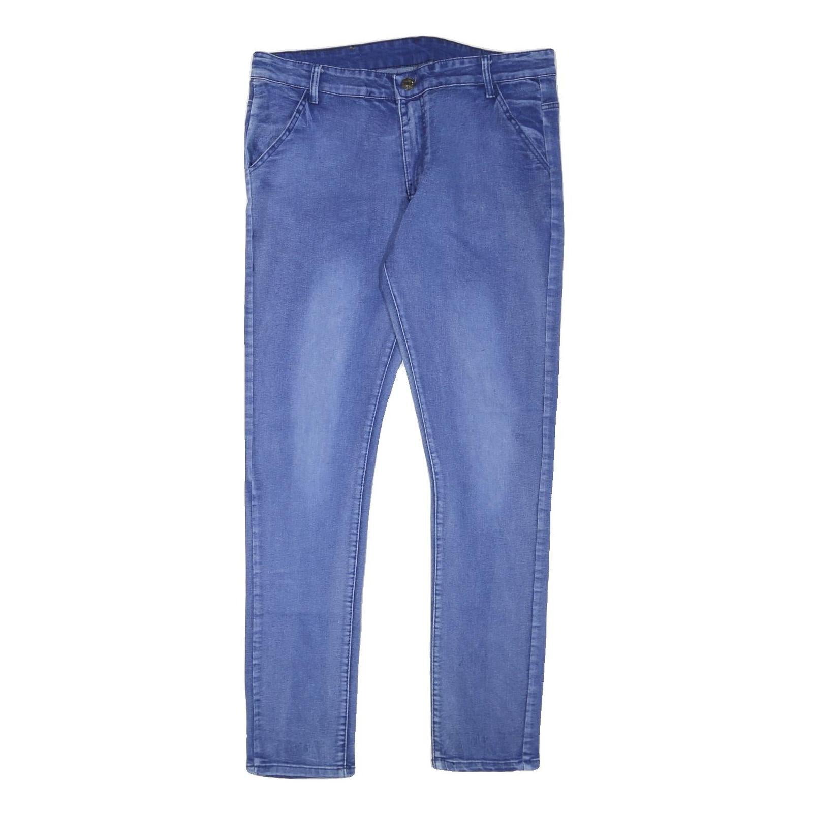 TALB JEANS Mens Blue Denim Regular Skinny Zip W36 L30 Lightweight Casual Refurbished - N/A refurbished available on Cerqular