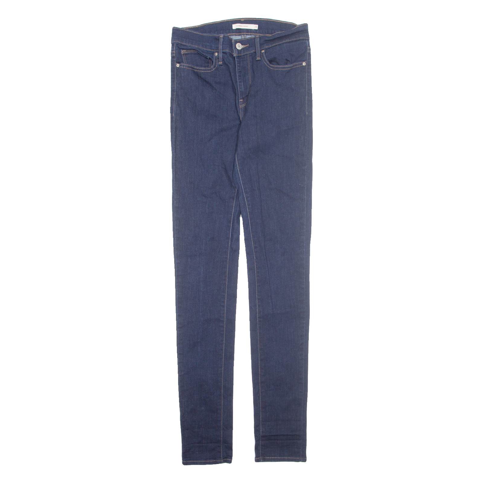 LEVI'S Womens Jeans Blue Regular Straight W28 L30 Refurbished - N/A refurbished available on Cerqular