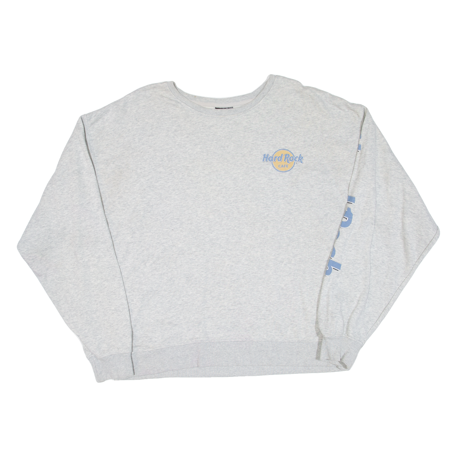 HARD ROCK CAFE America Womens Sweatshirt Grey USA S Refurbished - N/A refurbished available on Cerqular