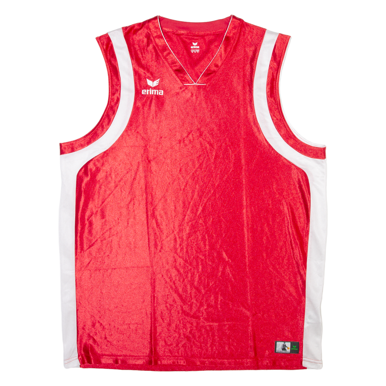 Buy ERIMA Basketball Mens Jersey Red Sleeveless V-Neck XL Refurbished - $23.39 ERIMA Basketball Mens Jersey Red Sleeveless V-Neck XL Refurbished - N/A refurbished available on Cerqular