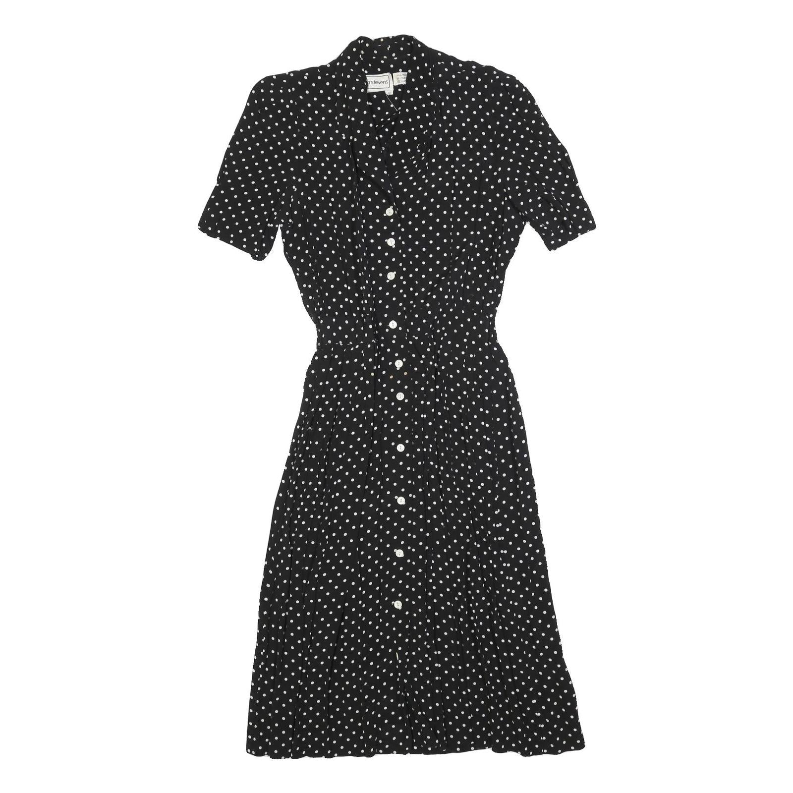 Buy KARIN STEVENS Womens Black & White Polka Dot Day Dress Polyester Blend Short Refurbished - $27.29 KARIN STEVENS Womens Black & White Polka Dot Day Dress Polyester Blend Short Refurbished - N/A refurbished available on Cerqular