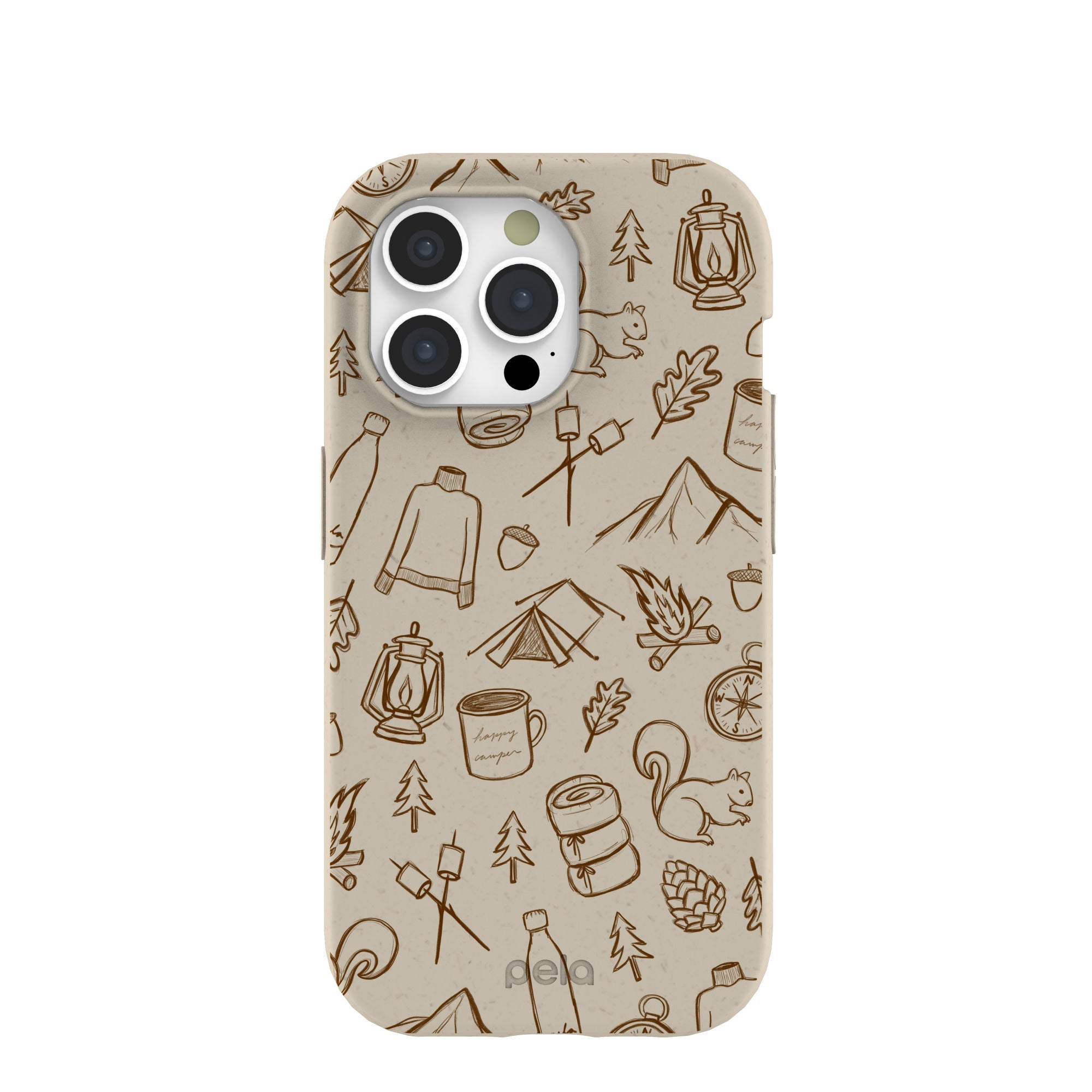 London Fog Camp Pela iPhone 15 Pro Case Refurbished - Pela Case refurbished available on Cerqular