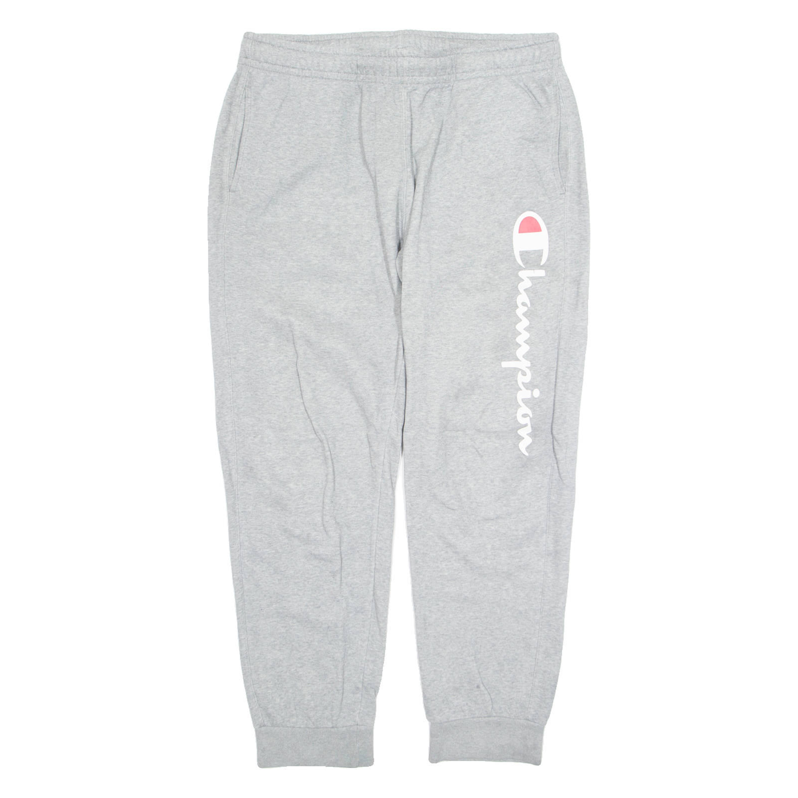 CHAMPION Mens Joggers Grey Tapered XL W34 L24 Refurbished - N/A refurbished available on Cerqular