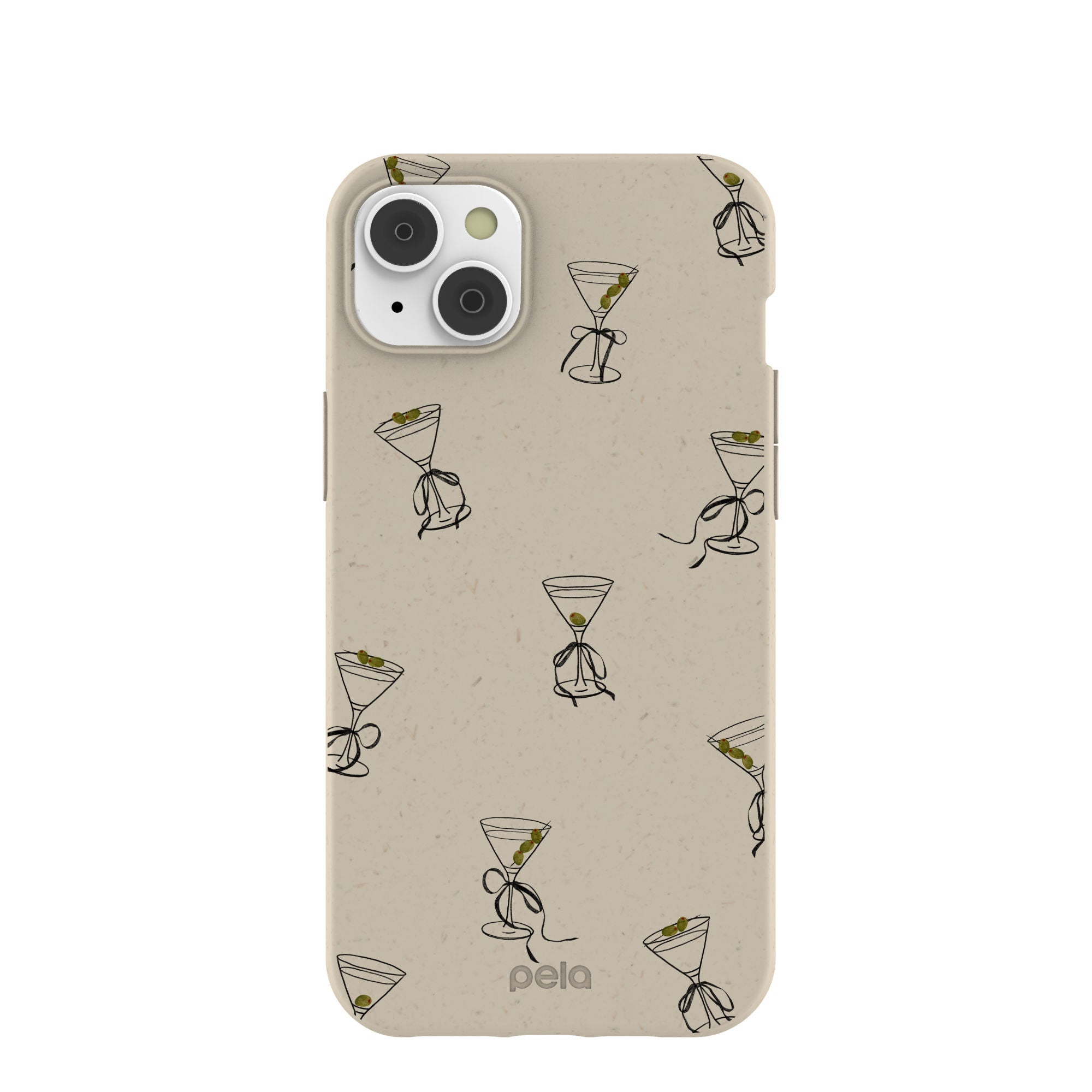 London Fog Martini Me iPhone 14 Plus Case Refurbished - Pela Case refurbished available on Cerqular