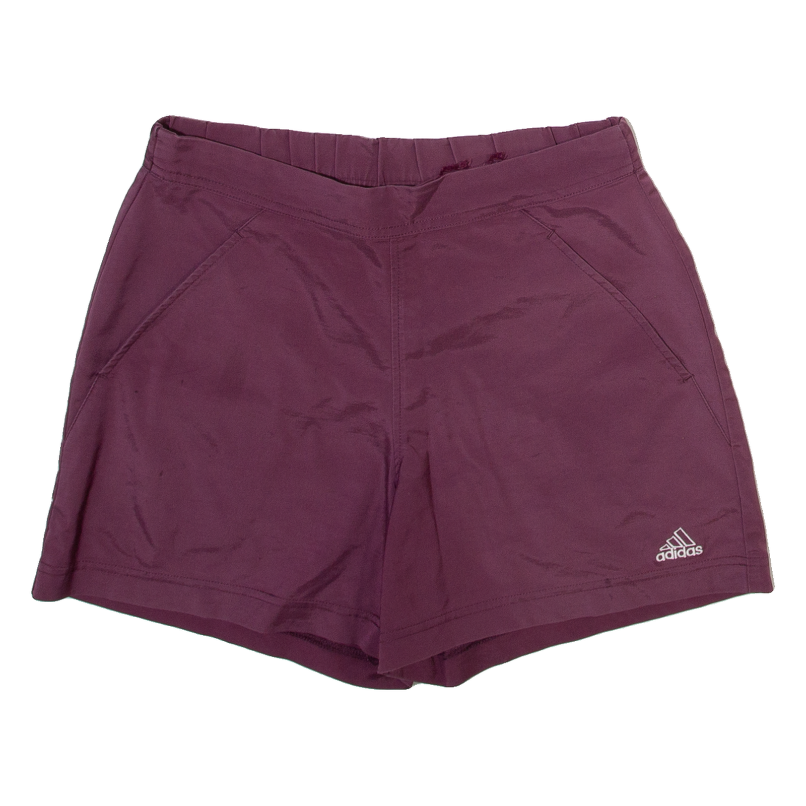 ADIDAS Womens Casual Shorts Maroon S W28 Refurbished - N/A refurbished available on Cerqular
