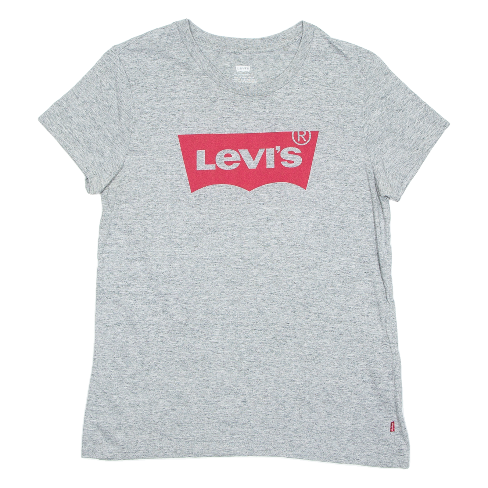 LEVI'S Womens T-Shirt Grey XS Refurbished - N/A refurbished available on Cerqular
