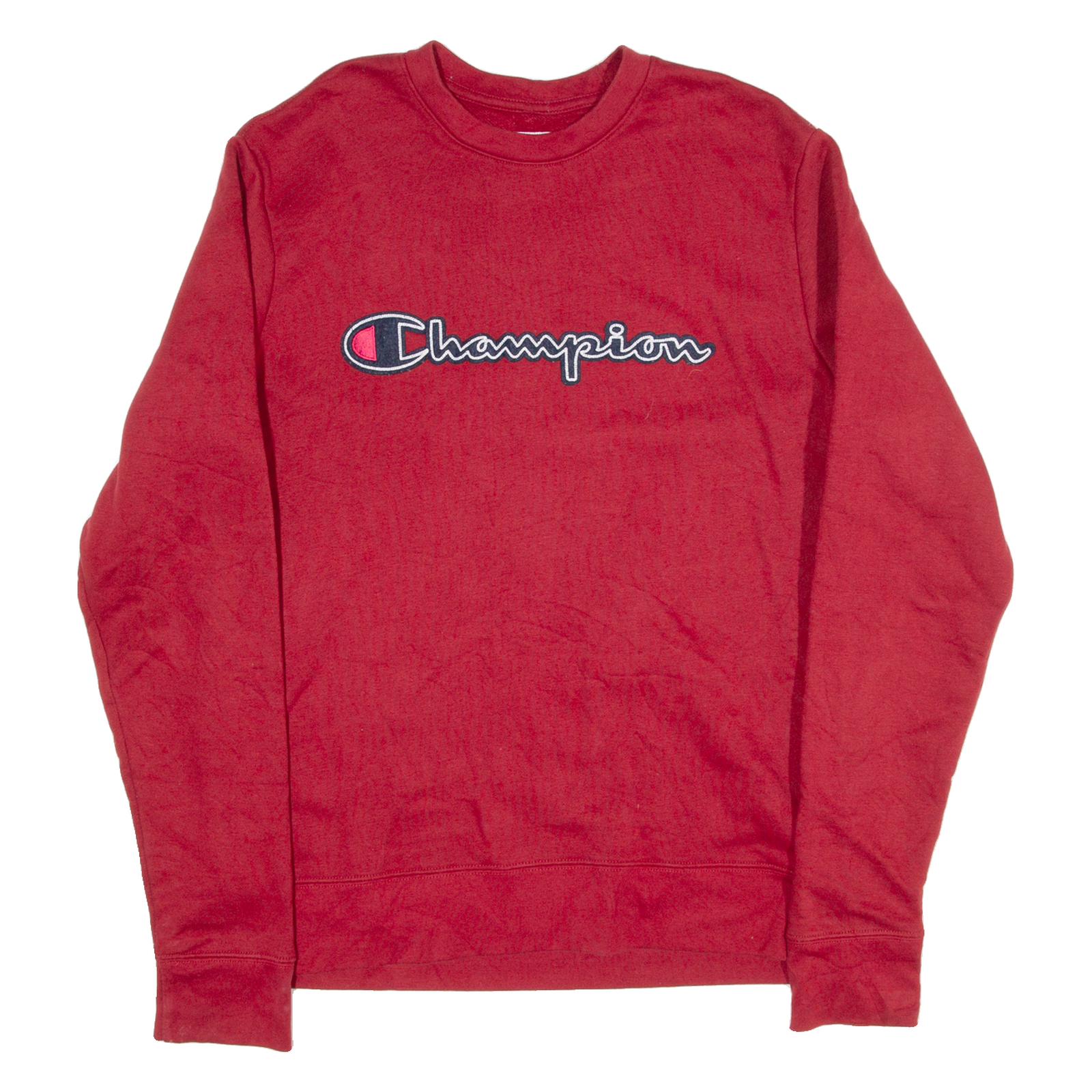 CHAMPION Mens Sweatshirt Red M Refurbished - N/A refurbished available on Cerqular