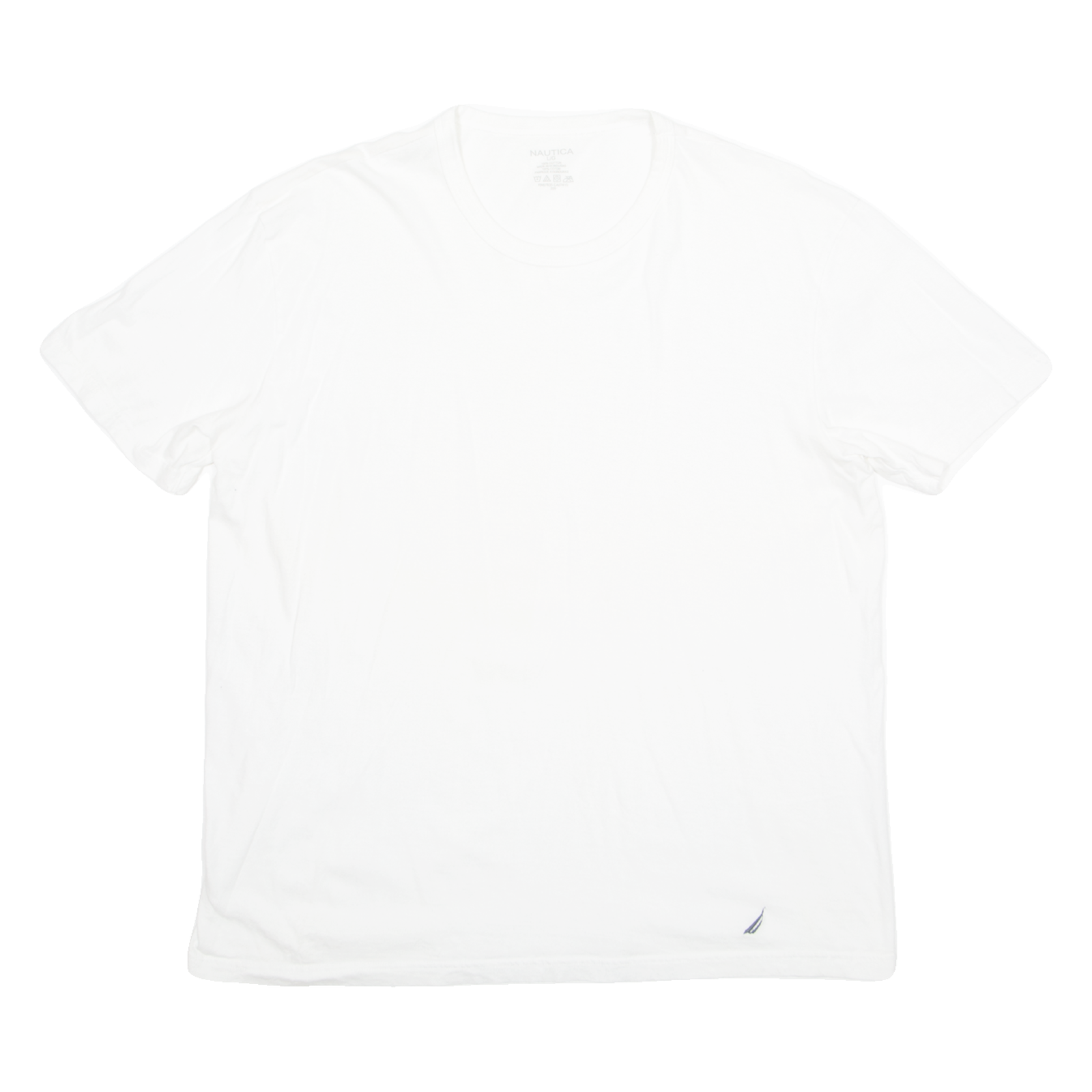 NAUTICA Mens T-Shirt White L Refurbished - N/A refurbished available on Cerqular