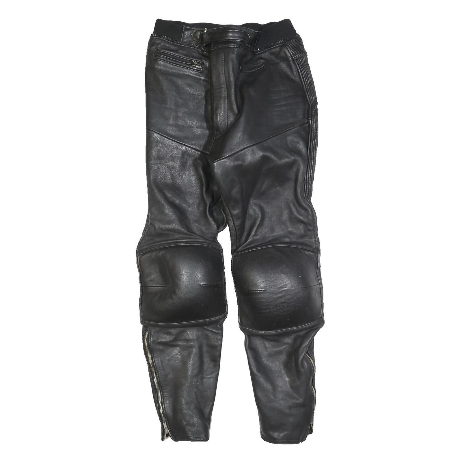 Buy SANAMRU Mens Leather Black Slim Skinny Trousers W30 L30 Motorcycle Zip Detail Refurbished - $38.99 SANAMRU Mens Leather Black Slim Skinny Trousers W30 L30 Motorcycle Zip Detail Refurbished - N/A refurbished available on Cerqular